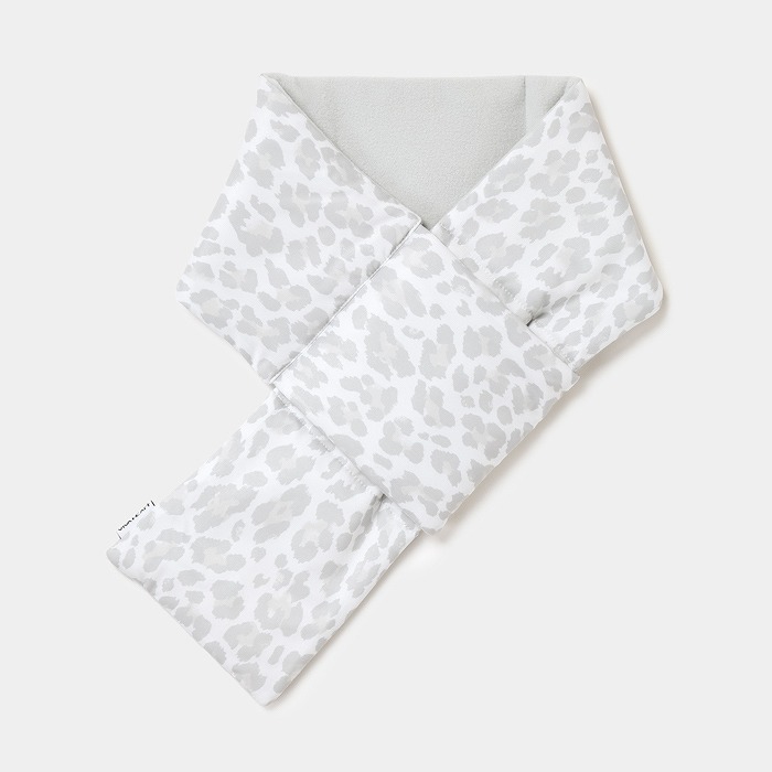 女士-豹紋保暖圍巾