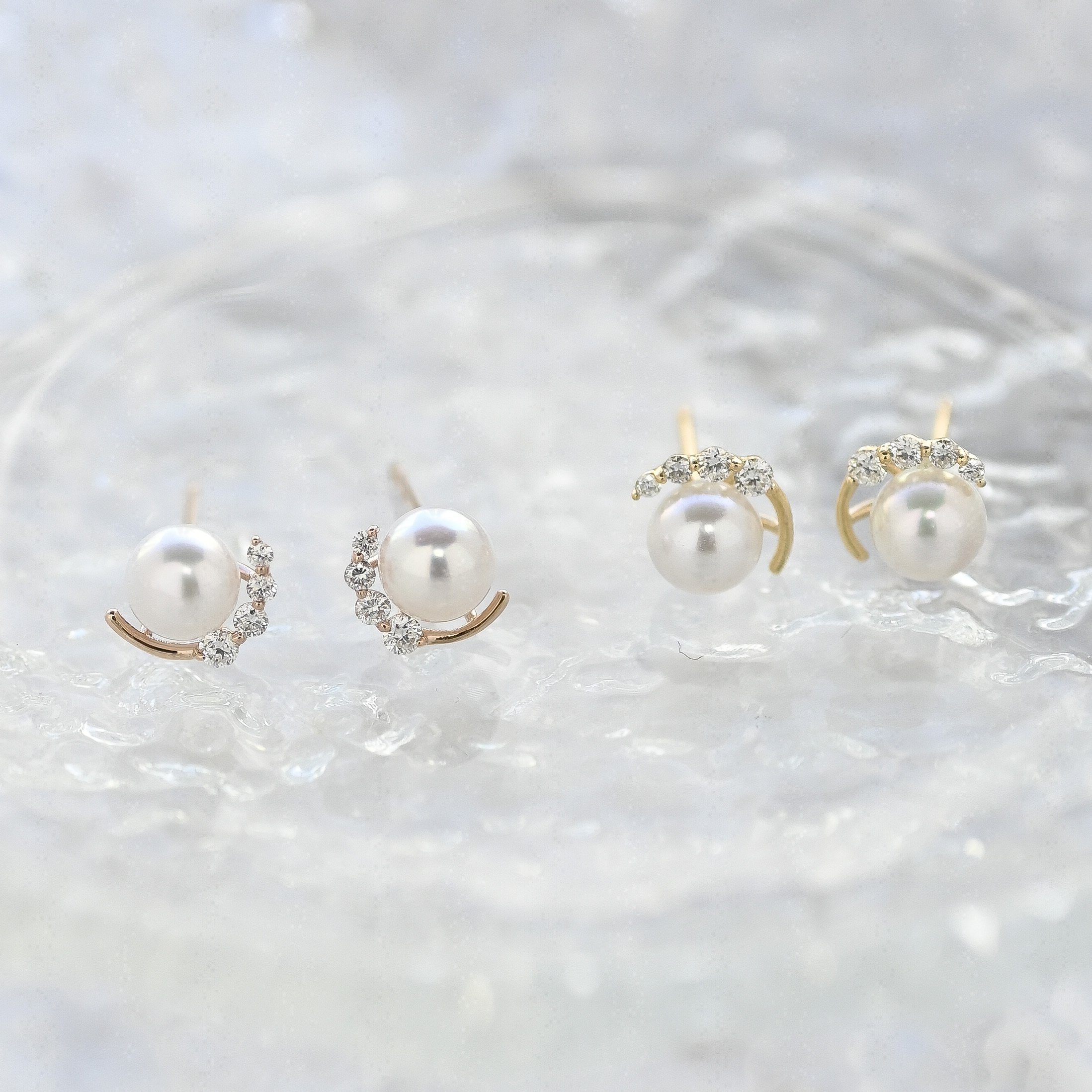 18K Visiva Diamond Earring