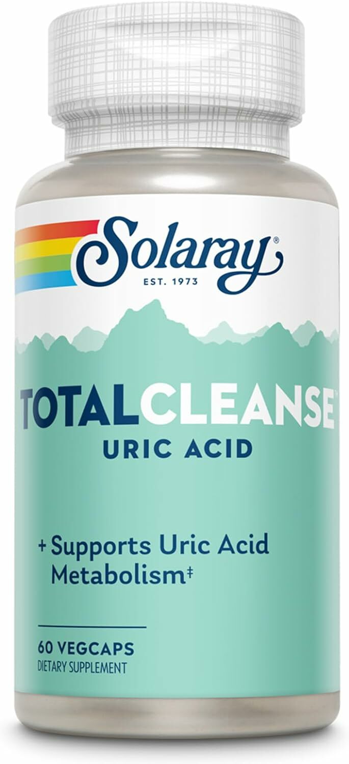 代購 Solaray Total Cleanse - Uric Acid 60 vcaps