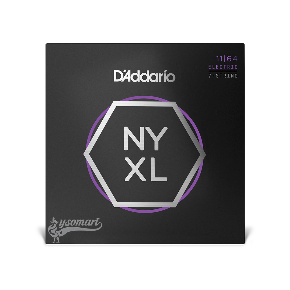 D’Addario NYXL Nickel NYXL1164 鍍鎳鋼弦電吉他七弦套弦 (011-064)