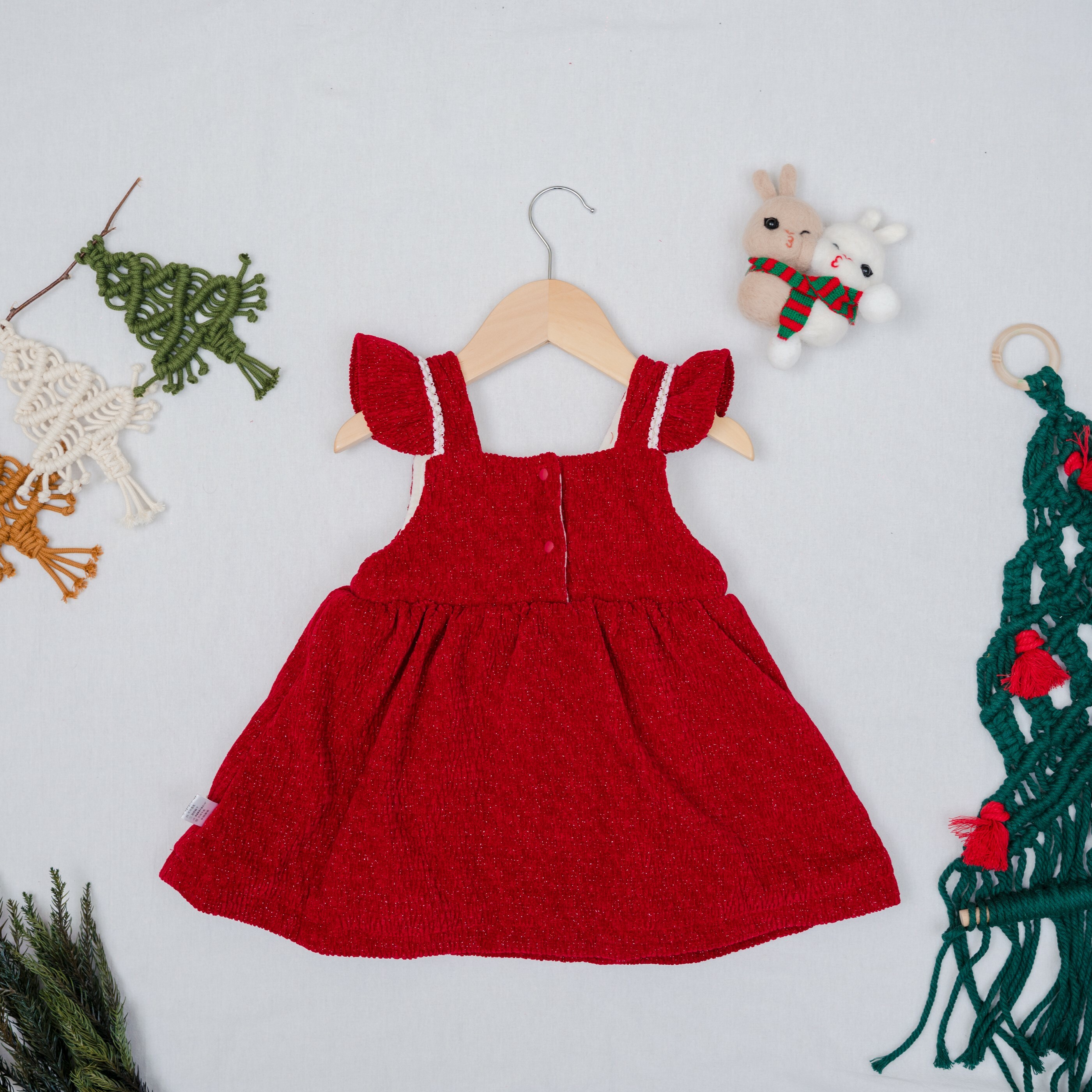 🧧紅蝴蝶結姐妹款洋裝