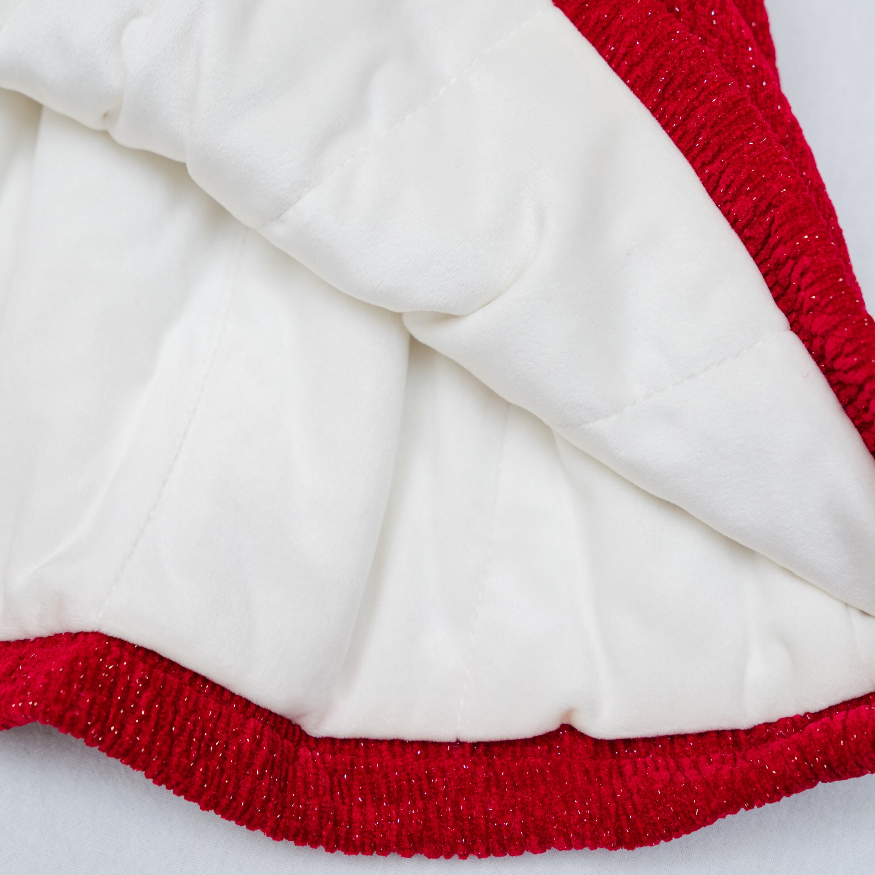 紅蝴蝶結姐妹款洋裝-內裏