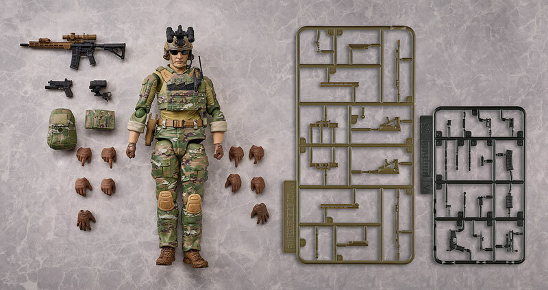 預訂7月   Tomytec SP-170 figma 特種部隊員 figma LittleArmory Special Forces Member Pre-order