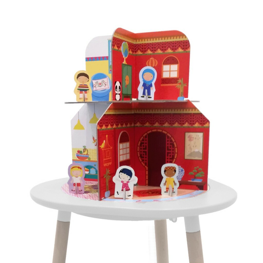 My Luca Junior - MUable Playhouse + Book - Houses of the World