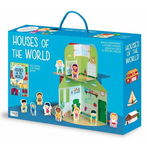 My Luca Junior - MUable Playhouse + Book - Houses of the World