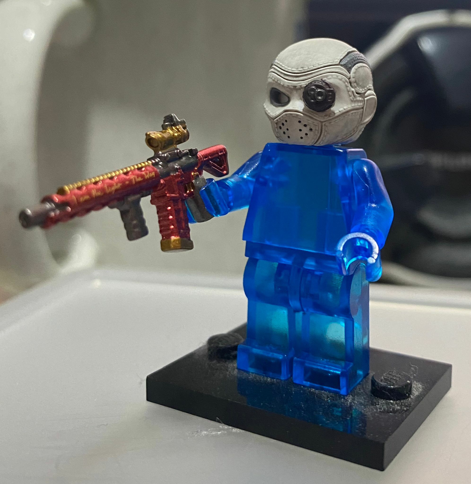 【Hades.Dc.Brick】死亡射手配件包 (UV表情頭、狙擊槍、頭套)