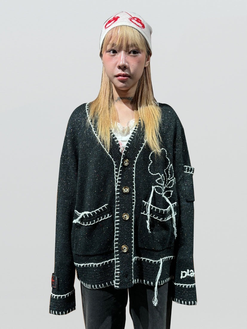 Plateau SYU.Man floral cardigan