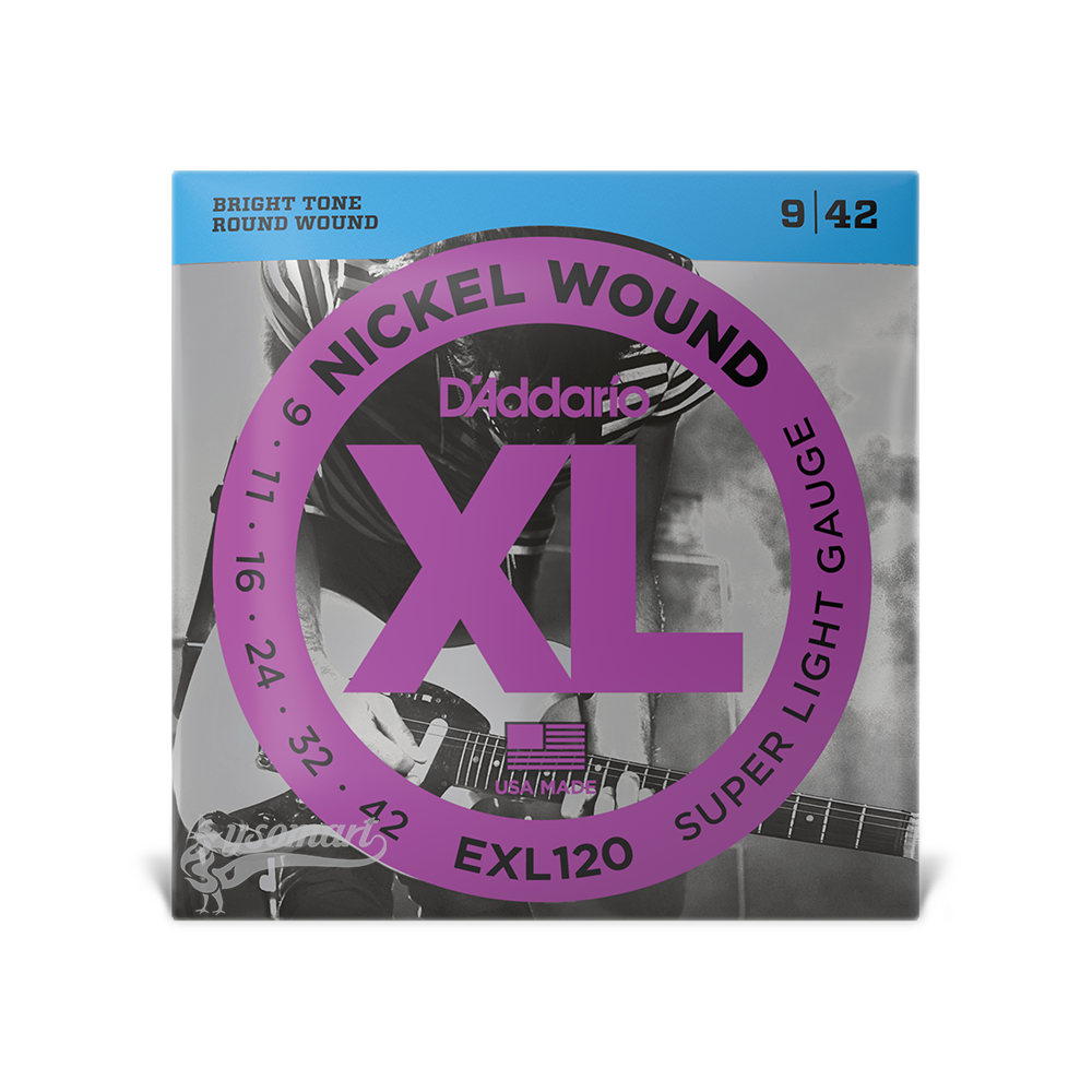 D’Addario XL Nickel Wound EXL120 電吉他套弦 (009-042)