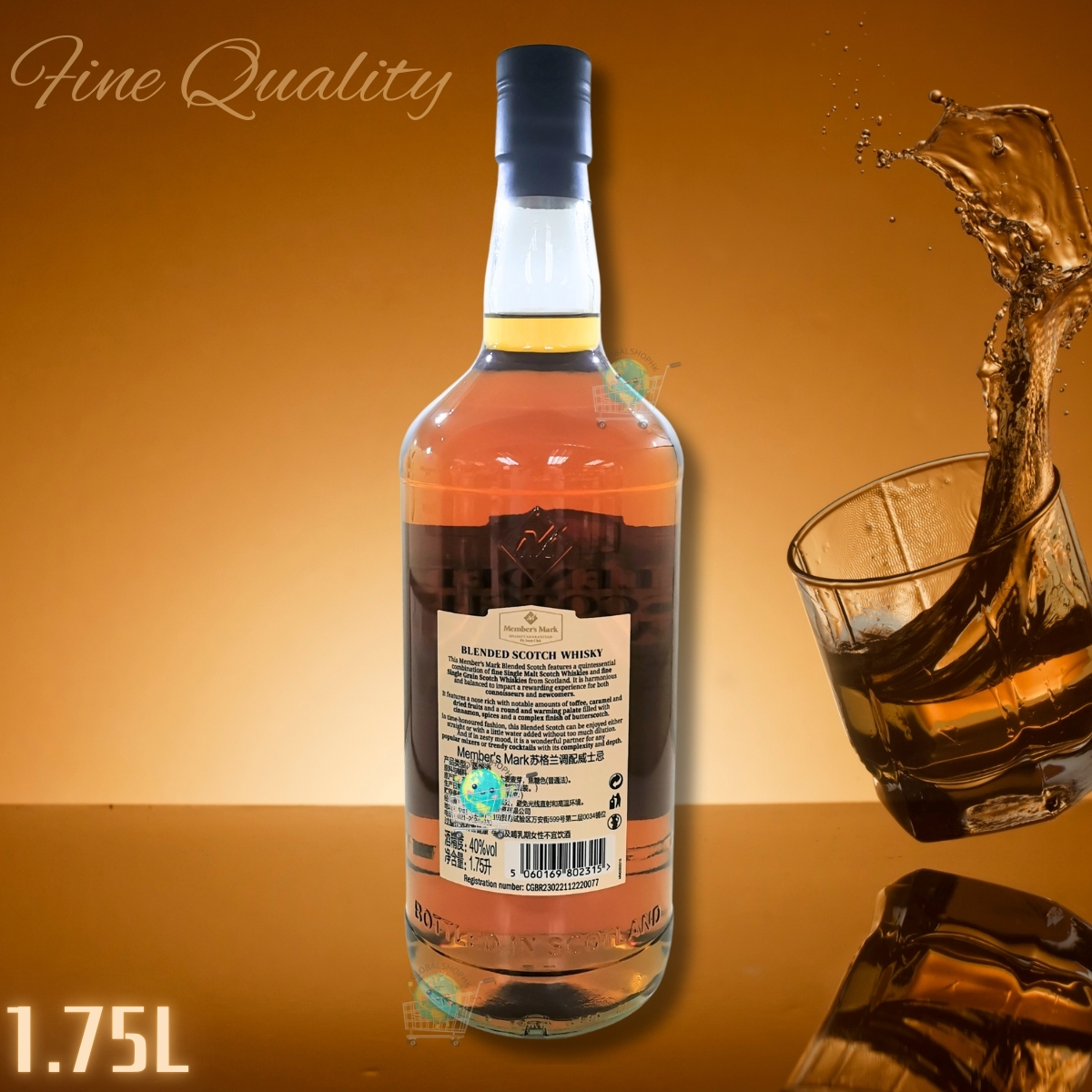 Member's Mark Blended Scotch Whisky, 1.75L