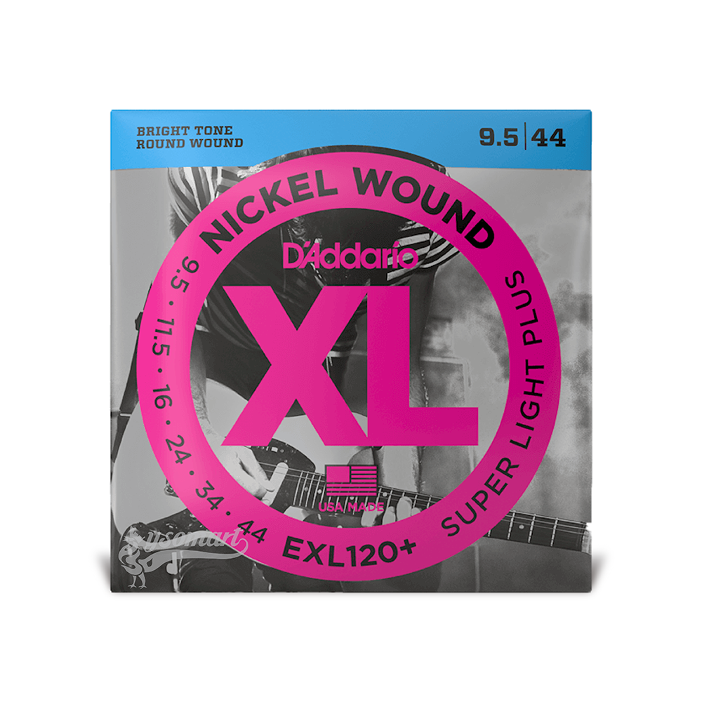 D’Addario XL Nickel Wound EXL120+ 電吉他套弦 (0095-044)