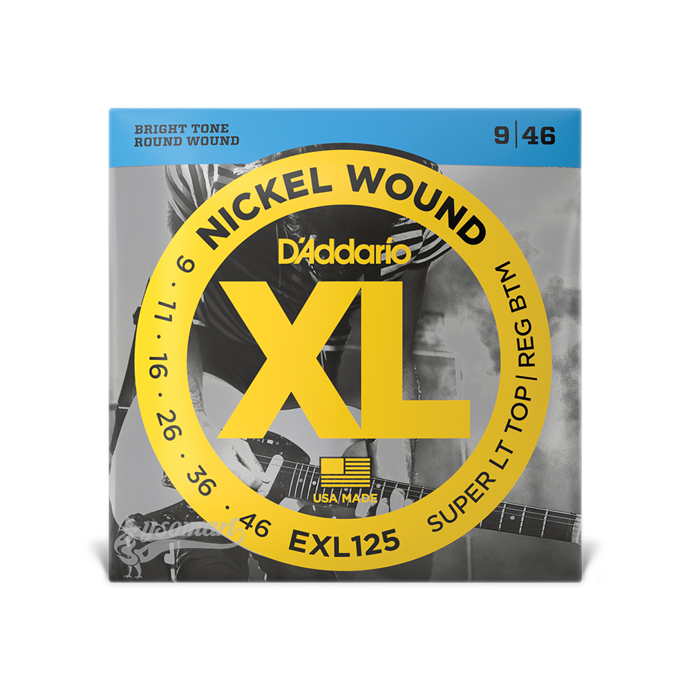 D’Addario XL Nickel Wound EXL125 電吉他套弦 (009-046)