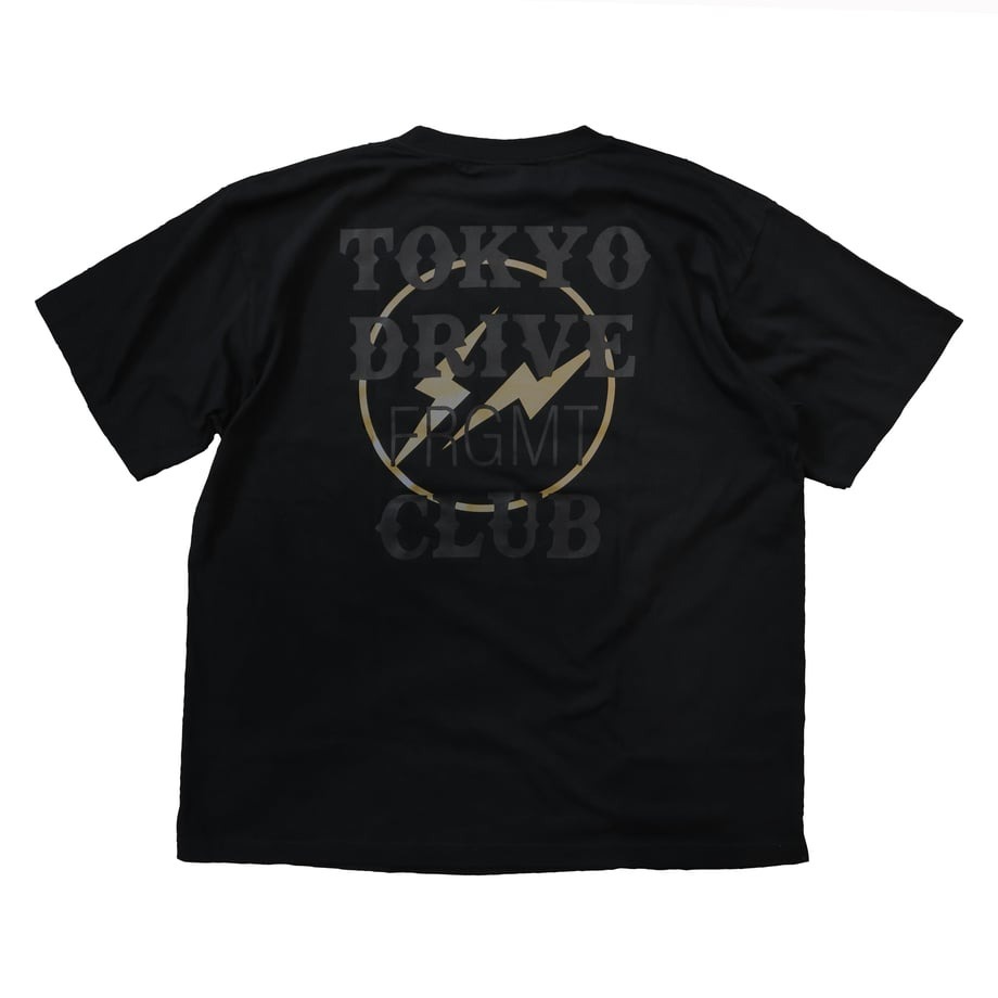 2024AW FRAGMENT DESIGN X TOKYO DRIVE CAR CLUB T-SHIRT 閃電 藤原浩 聯名 短T 現貨