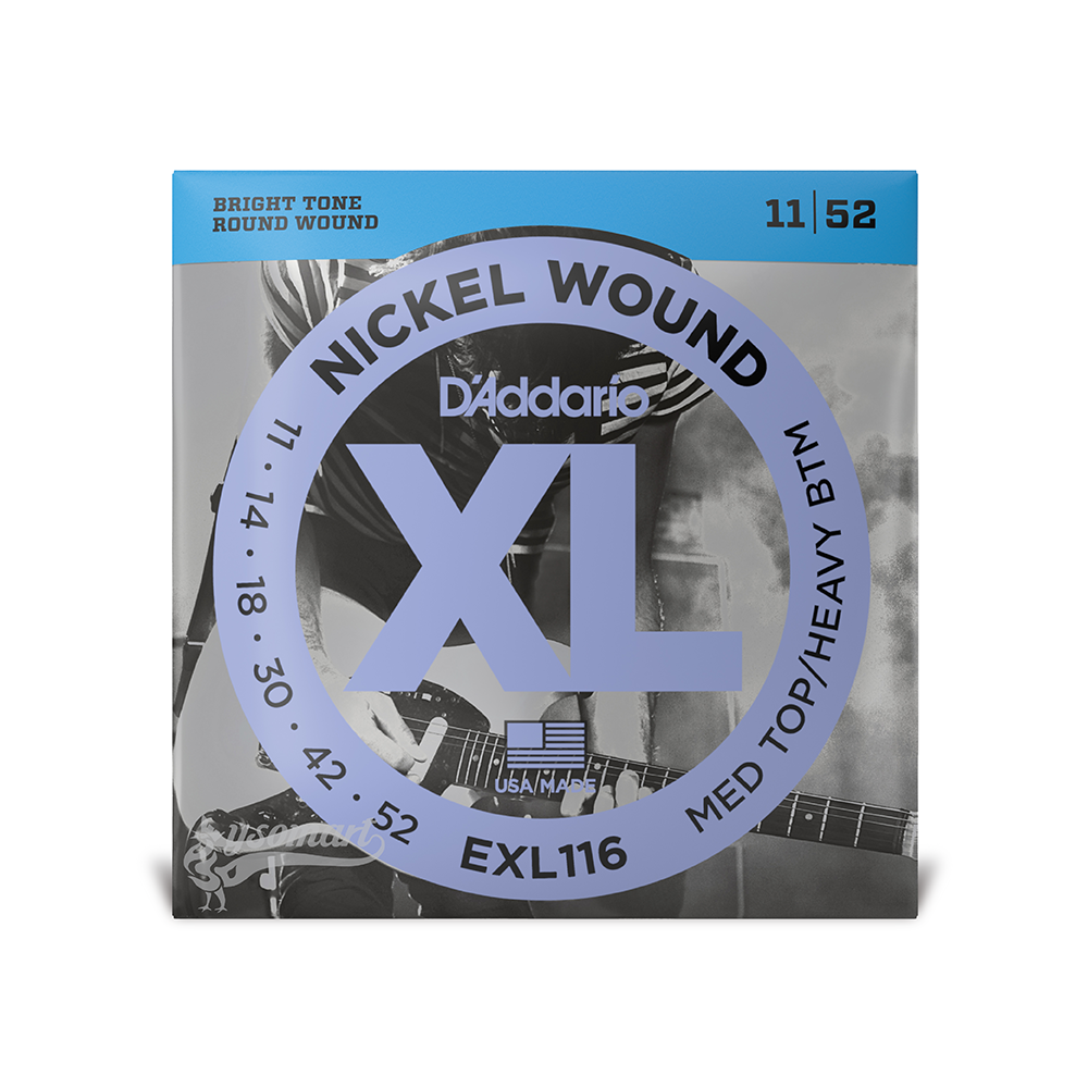 D’Addario XL Nickel Wound EXL116 電吉他套弦 (011-052)