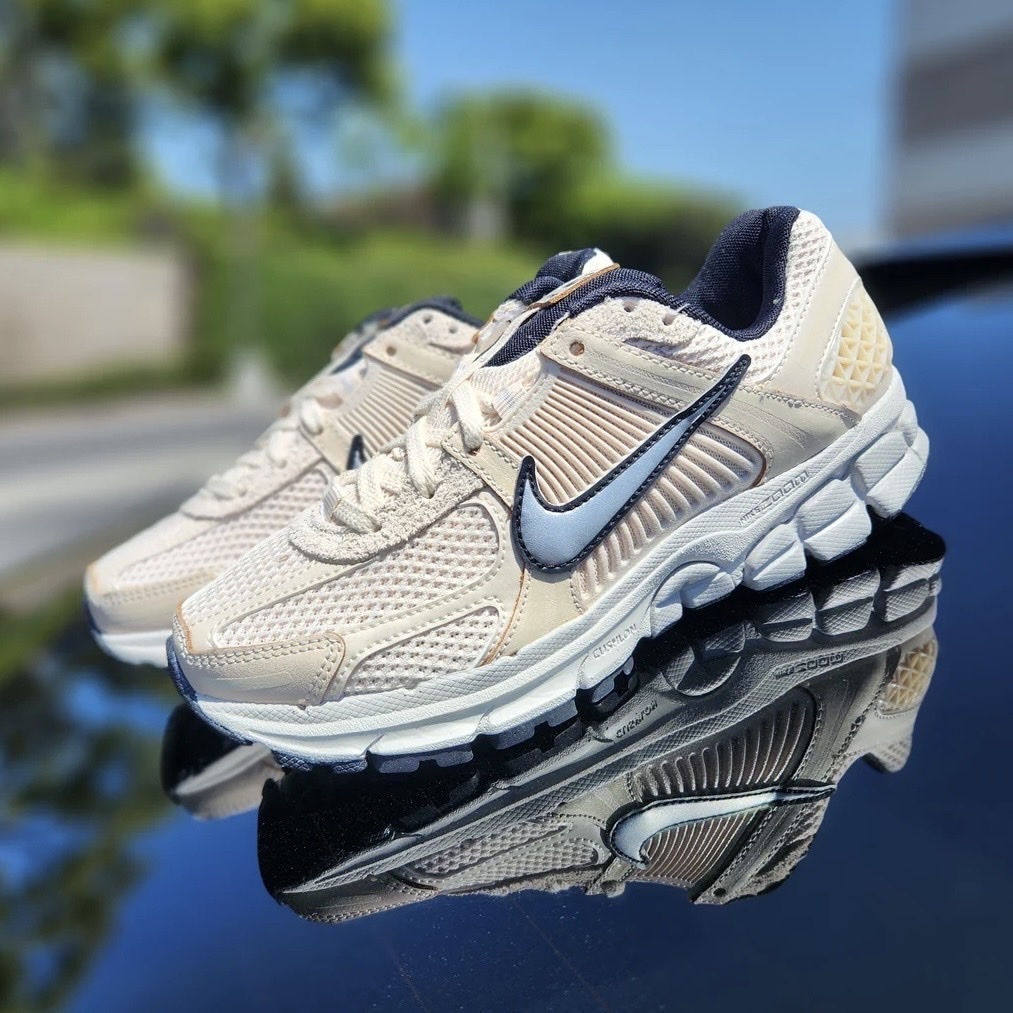 Nike Zoom Vomero 5 Pearl White 奶茶 橘粉 銀鉤 Y2K 復古休閒鞋 運動鞋