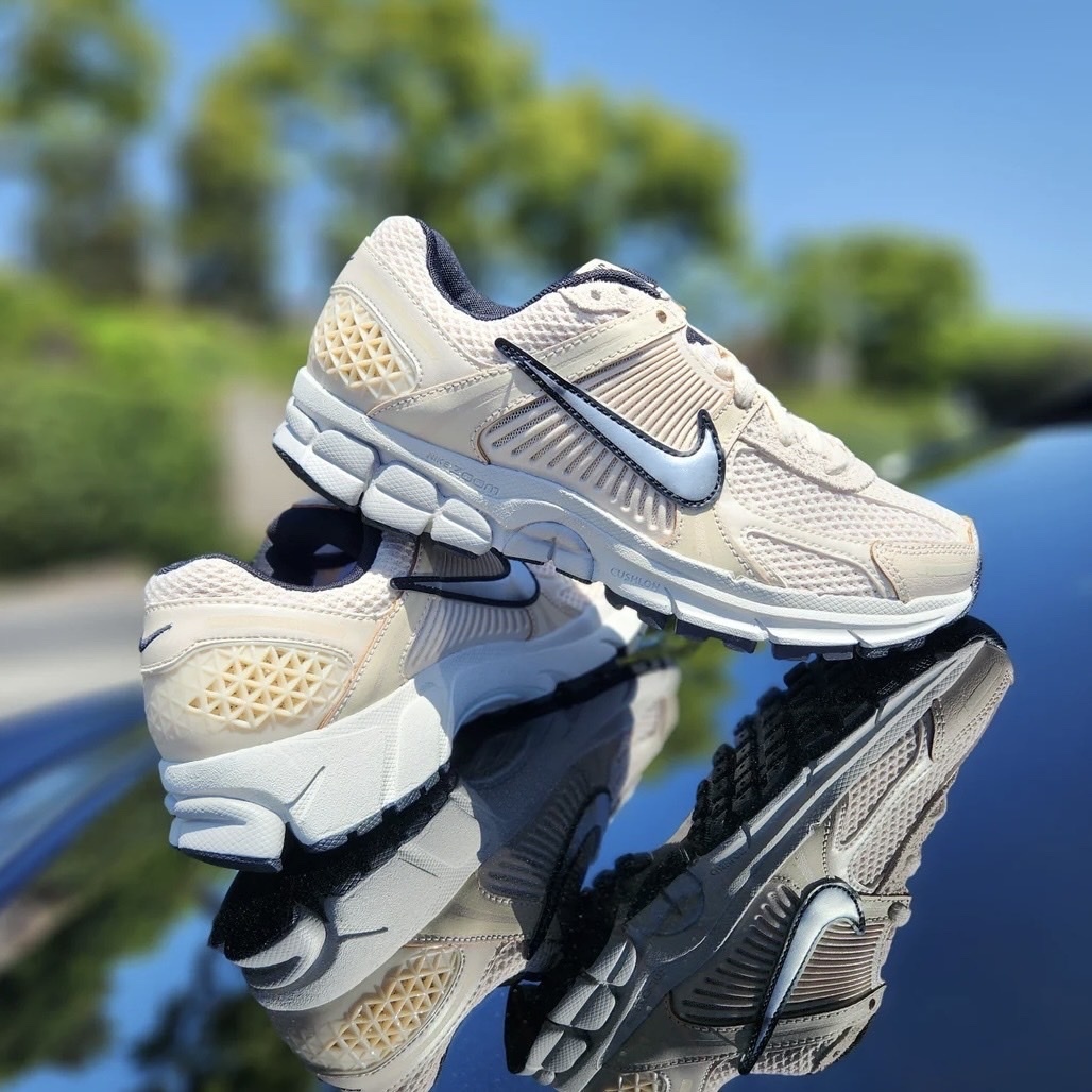 Nike Zoom Vomero 5 Pearl White 奶茶 橘粉 銀鉤 Y2K 復古休閒鞋 運動鞋