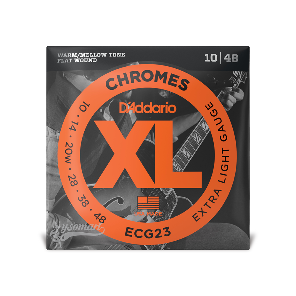 D’Addario XL Chromes ECG23 電吉他套弦 (010-048)