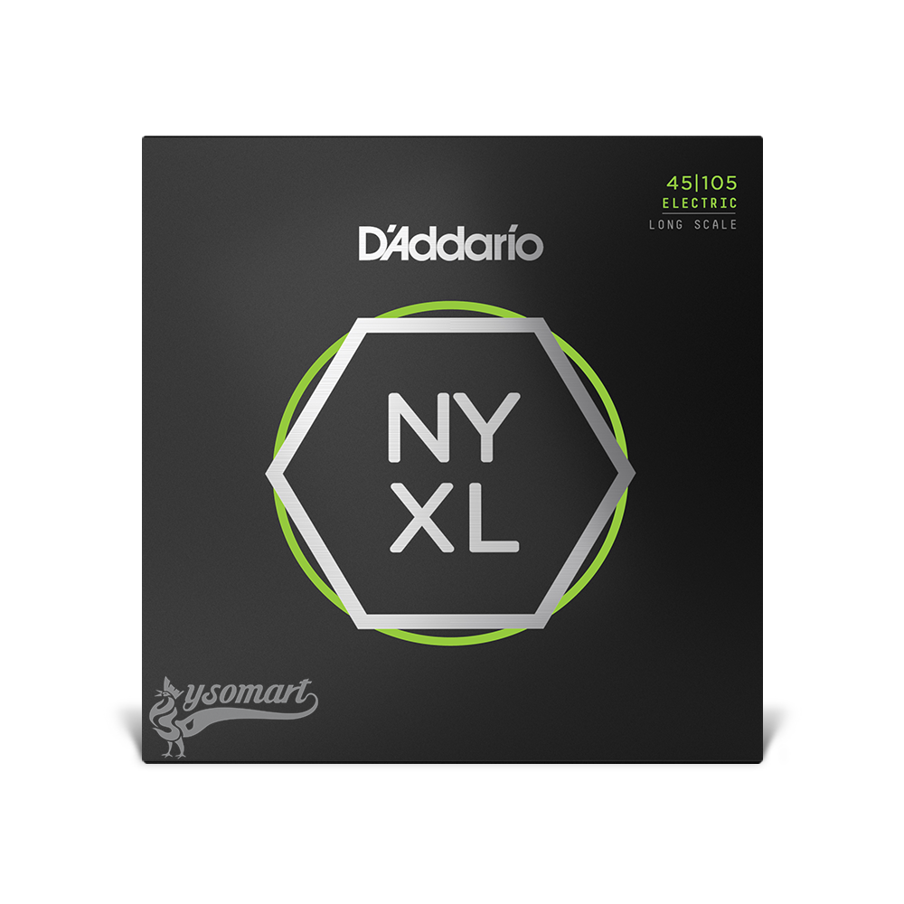 D’Addario NYXL Nickel NYXL45105 鍍鎳鋼弦電貝斯套弦 (045-105)