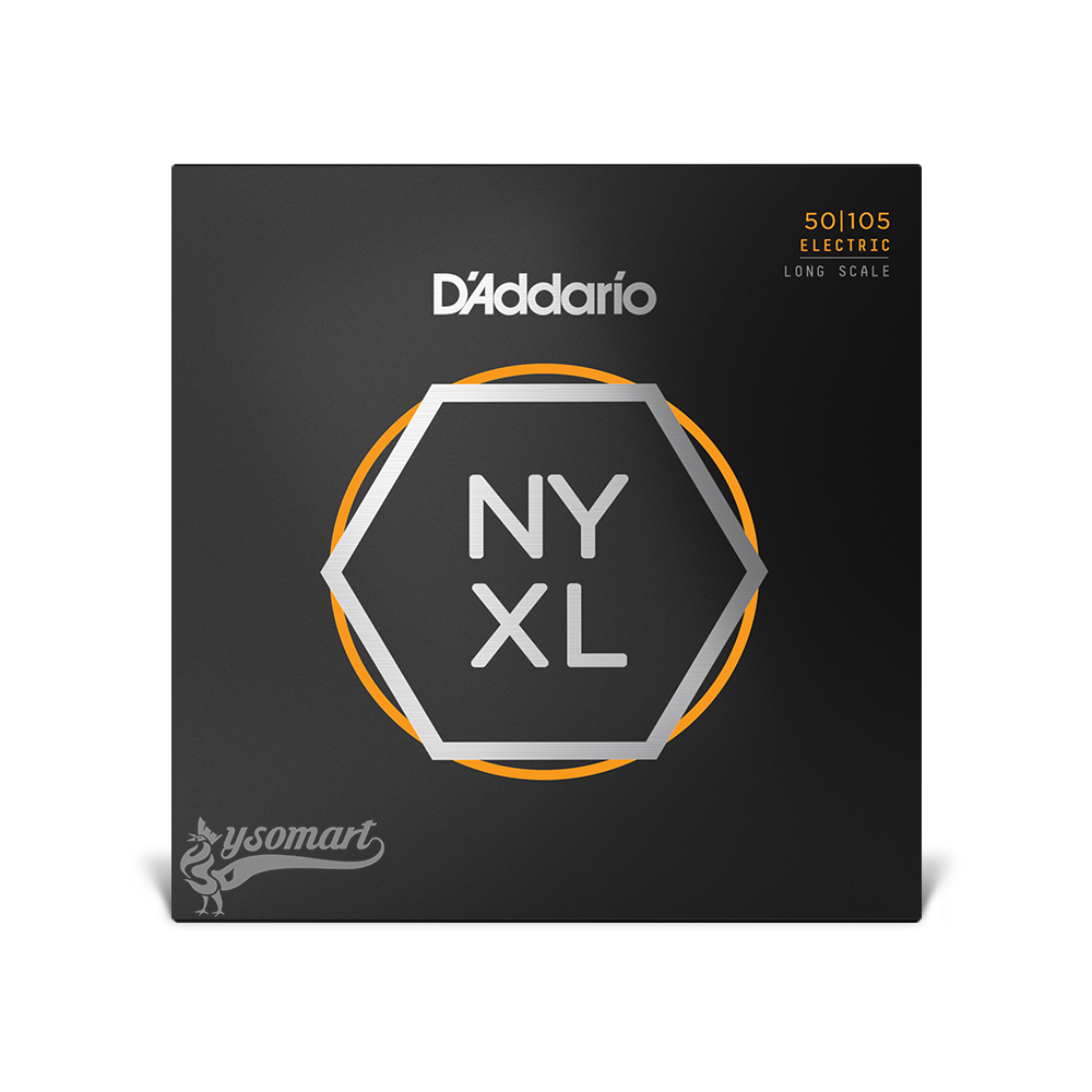 D’Addario NYXL Nickel NYXL50105 鍍鎳鋼弦電貝斯套弦 (050-105)
