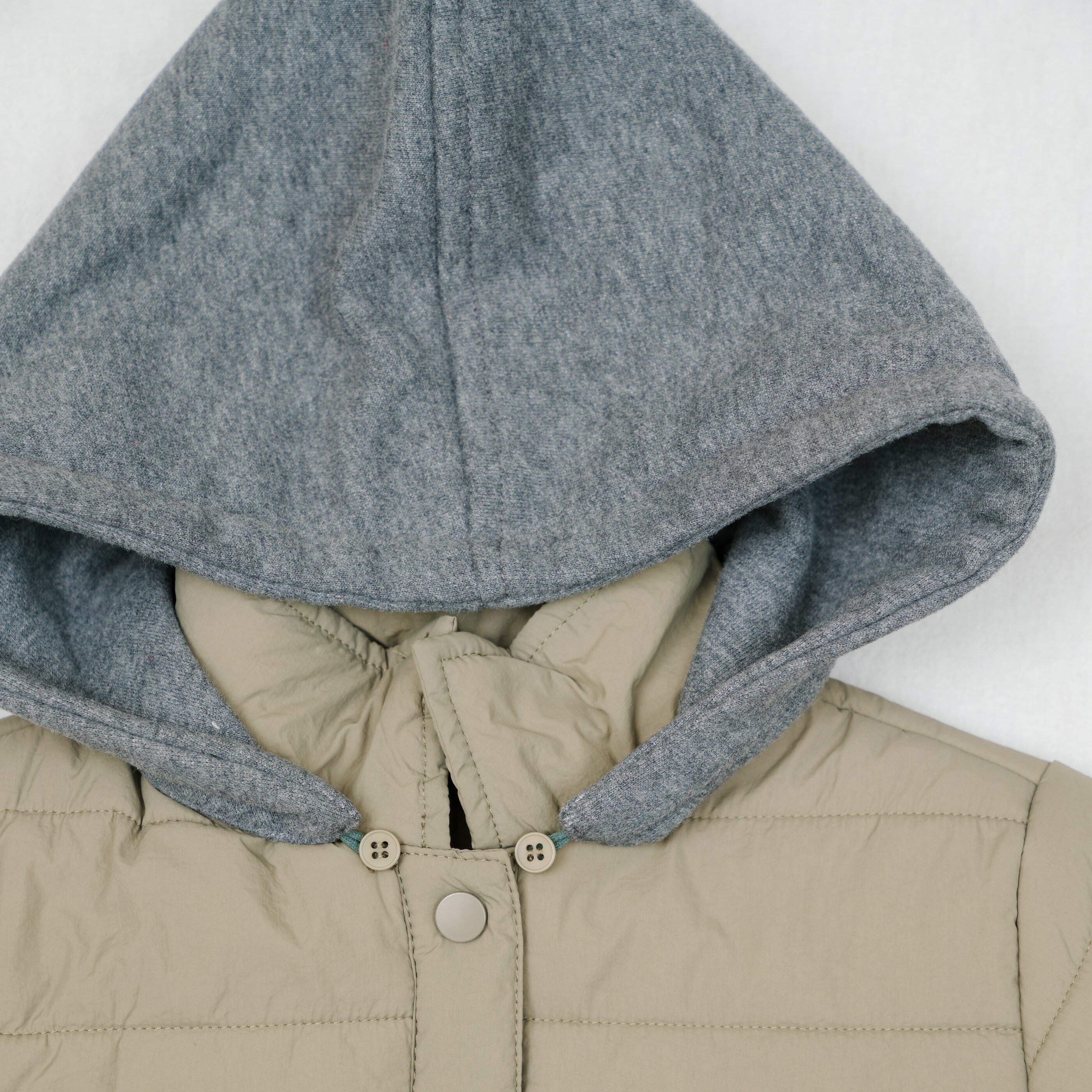 親子款可拆帽羽絨外套-帽子細節