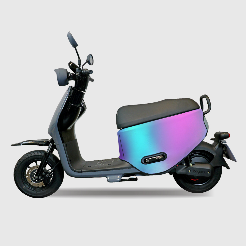 GOGORO JEGO.EZZY｜雙面車身防刮保護套【夜間炫彩反光款】