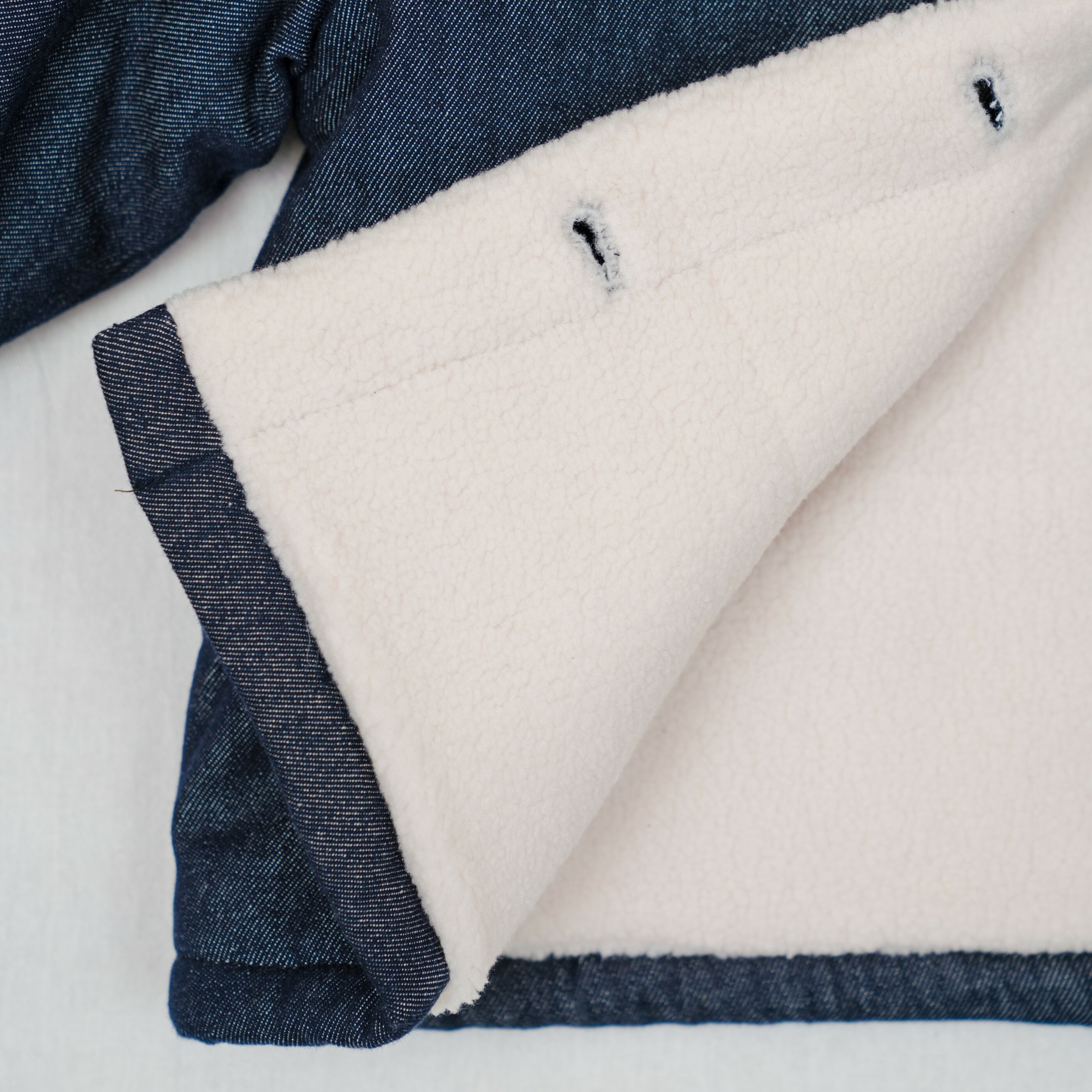 親子款連帽鋪棉牛仔外套-內裏