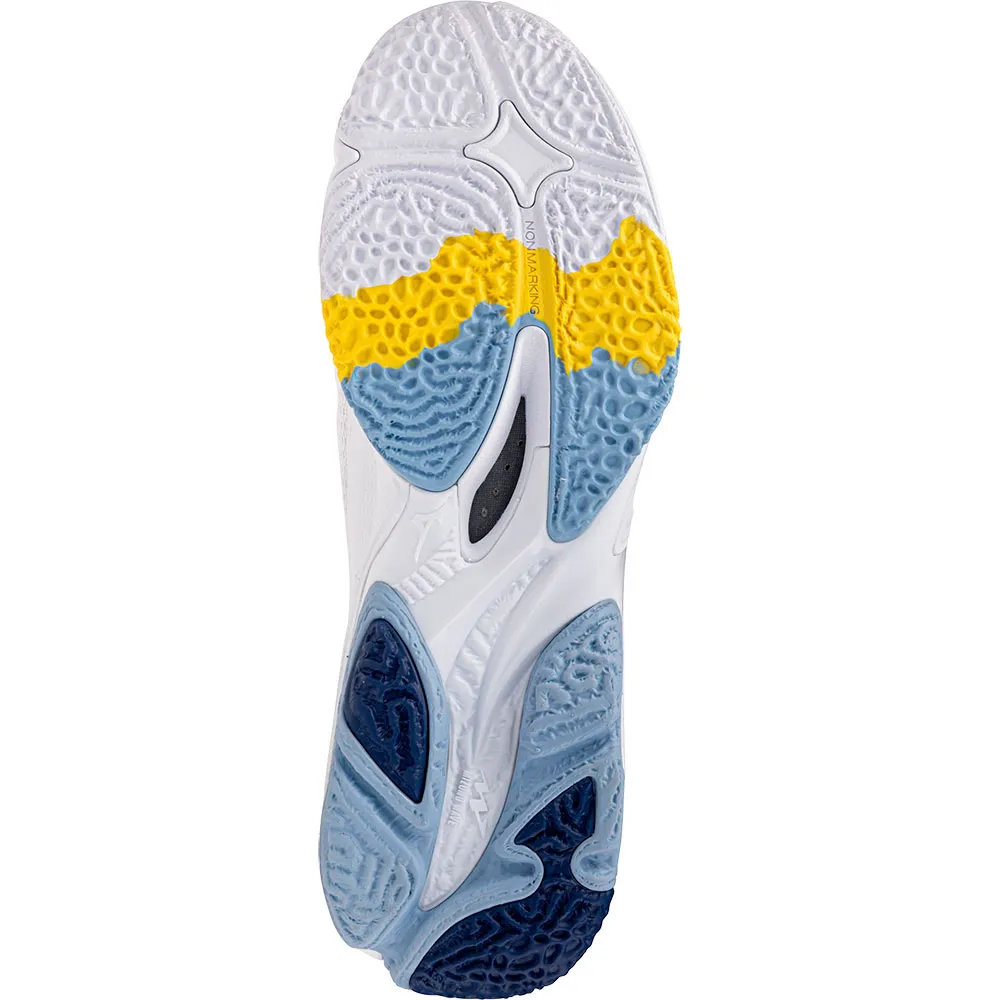 MIZUNO WAVE LIGHTNING Z8 排球鞋 白淺藍色