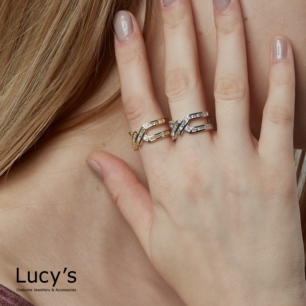 璀璨交織 開口戒 (二色) (121325/121326)