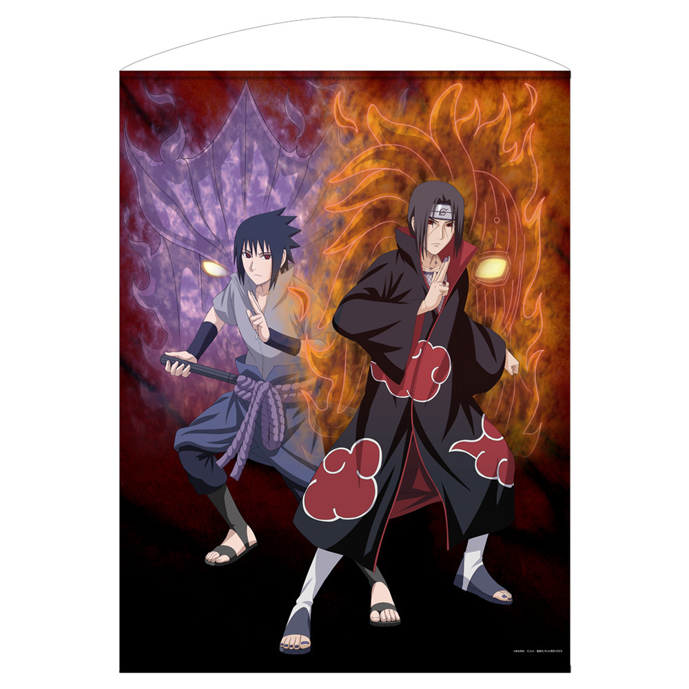 Cospa 1209 描き下ろし うちはサスケ＆うちはイタチ 100cmタペストリー [NARUTO-ナルト- 疾風伝]