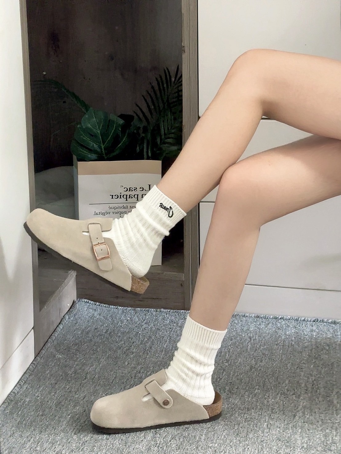 【預購】JEEP 軟木底勃肯鞋 懶人拖 6色 P242M16141