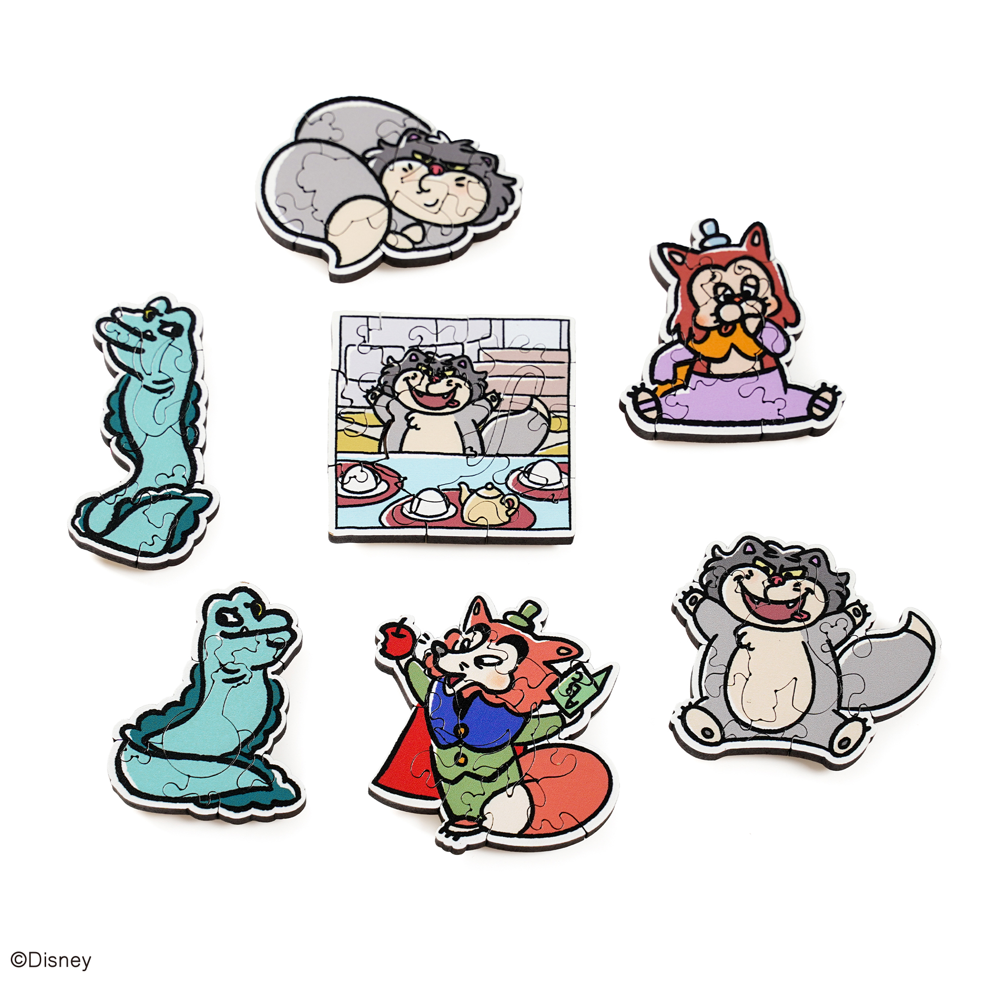 mini木拼-反派小動物