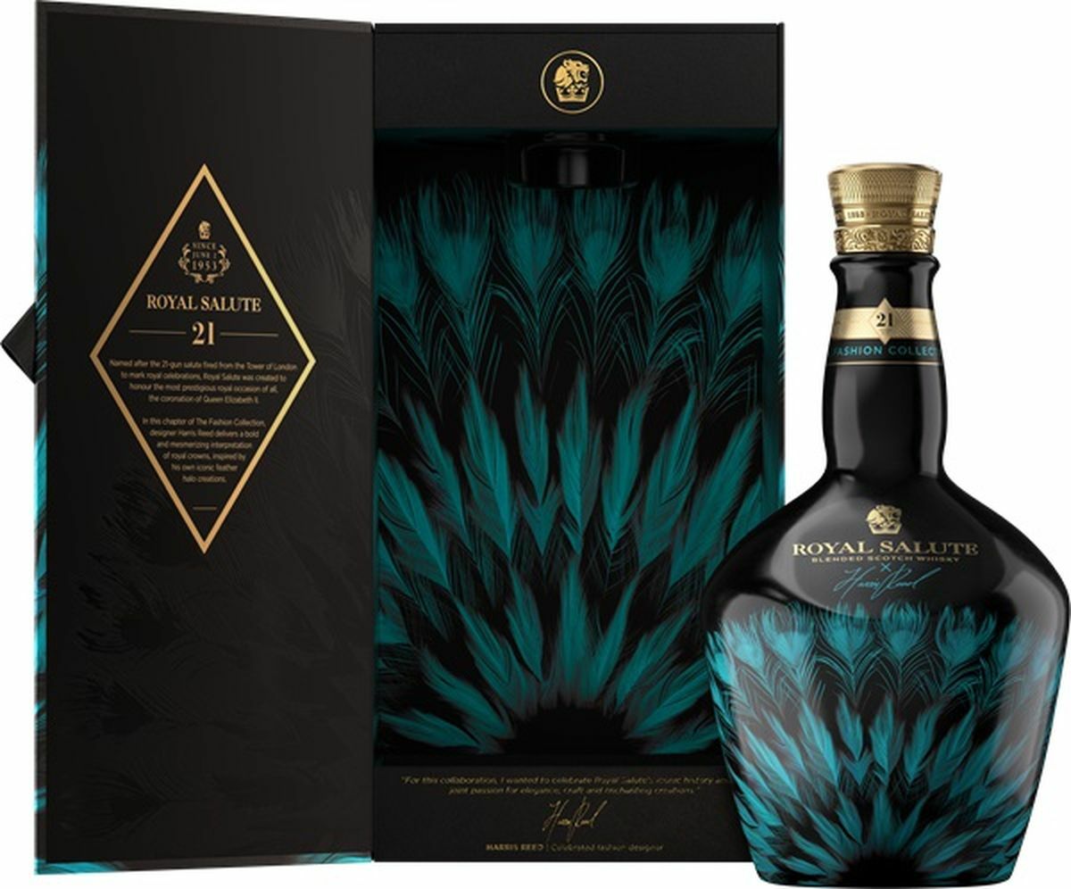 皇家禮炮 21年 新奢時尚系列第三代 電翠藍羽