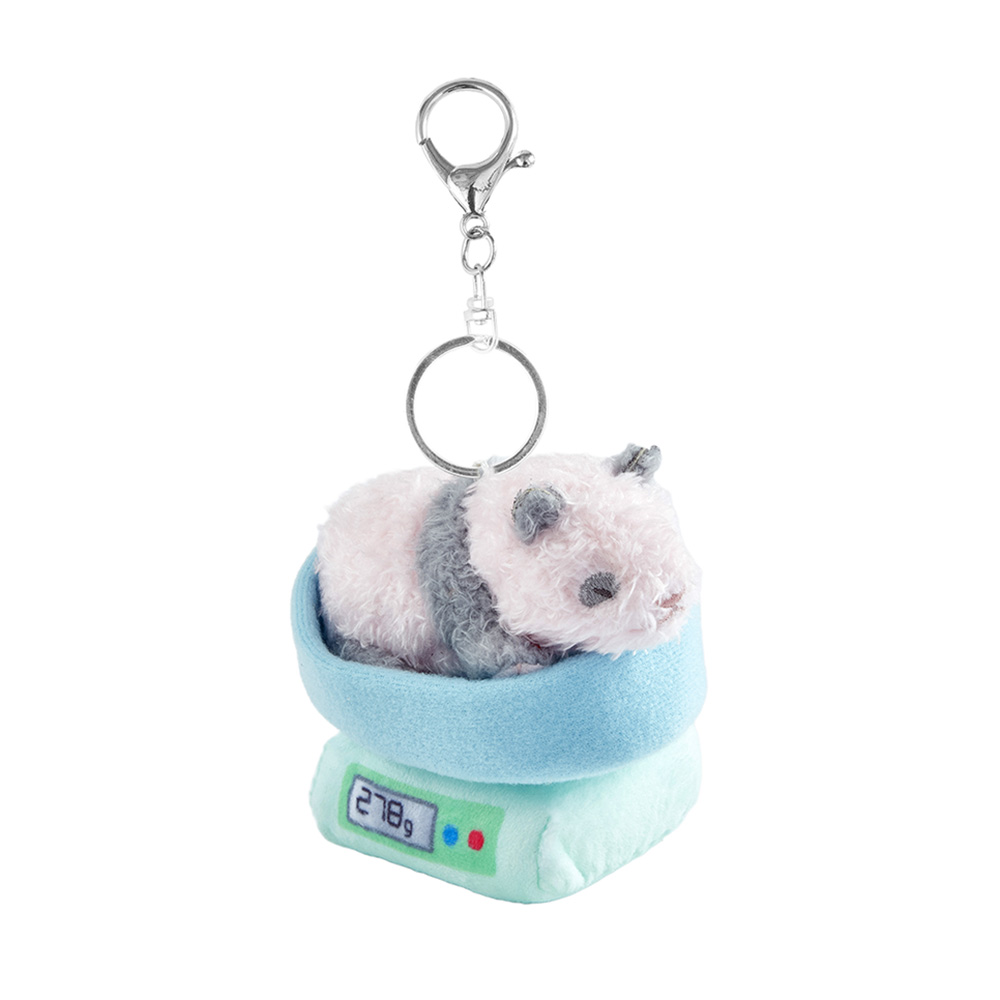 New Born Little Brother "De De" on Weight Plush Keychain