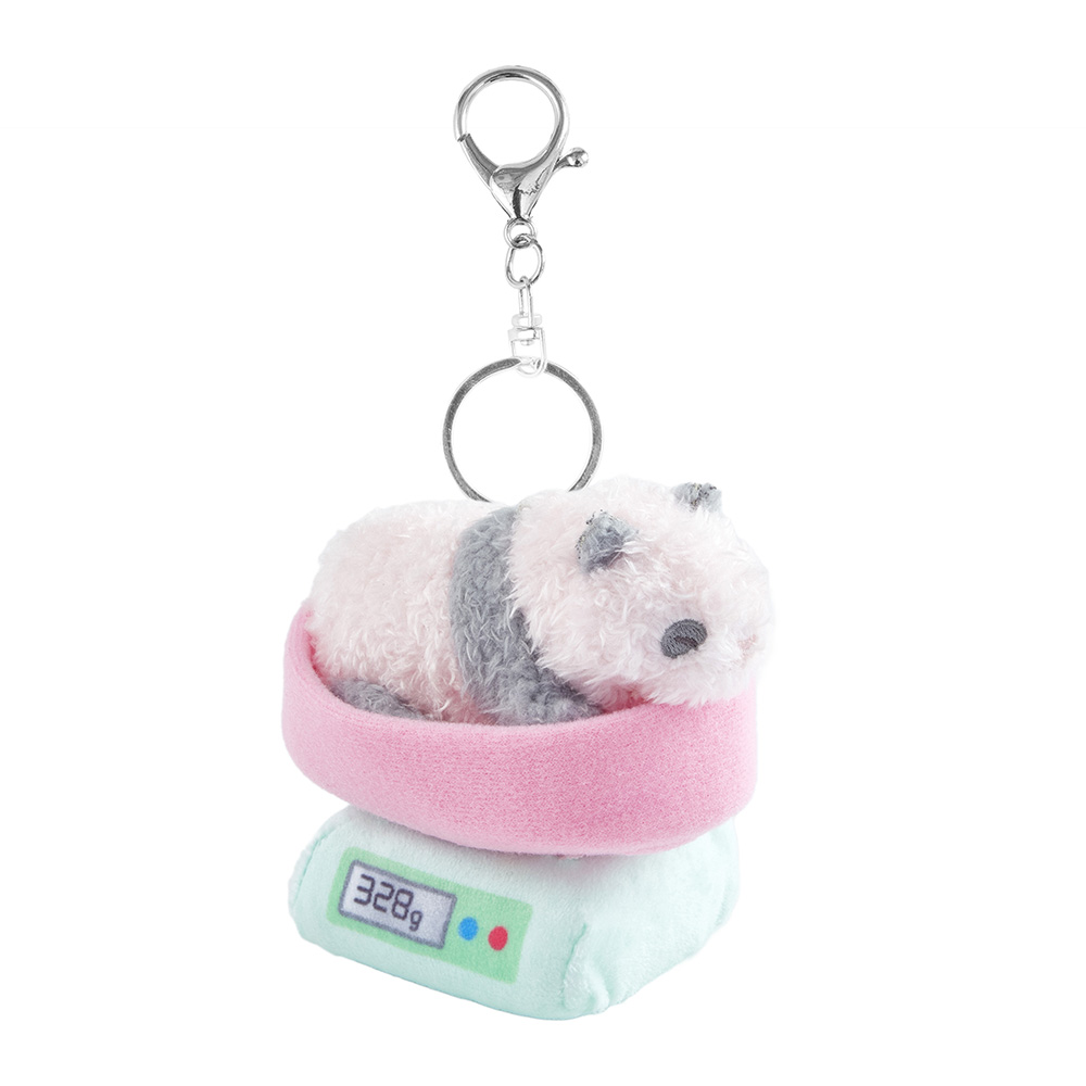 New Born Elder Sister "Jia Jia" on Weight Plush Keychain