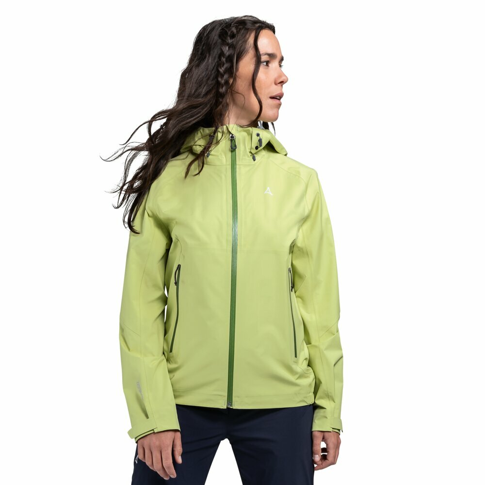 【Schoffel】女2.5L防風防水連帽外套 / 24SL20-13533-[桃粉、青草綠]