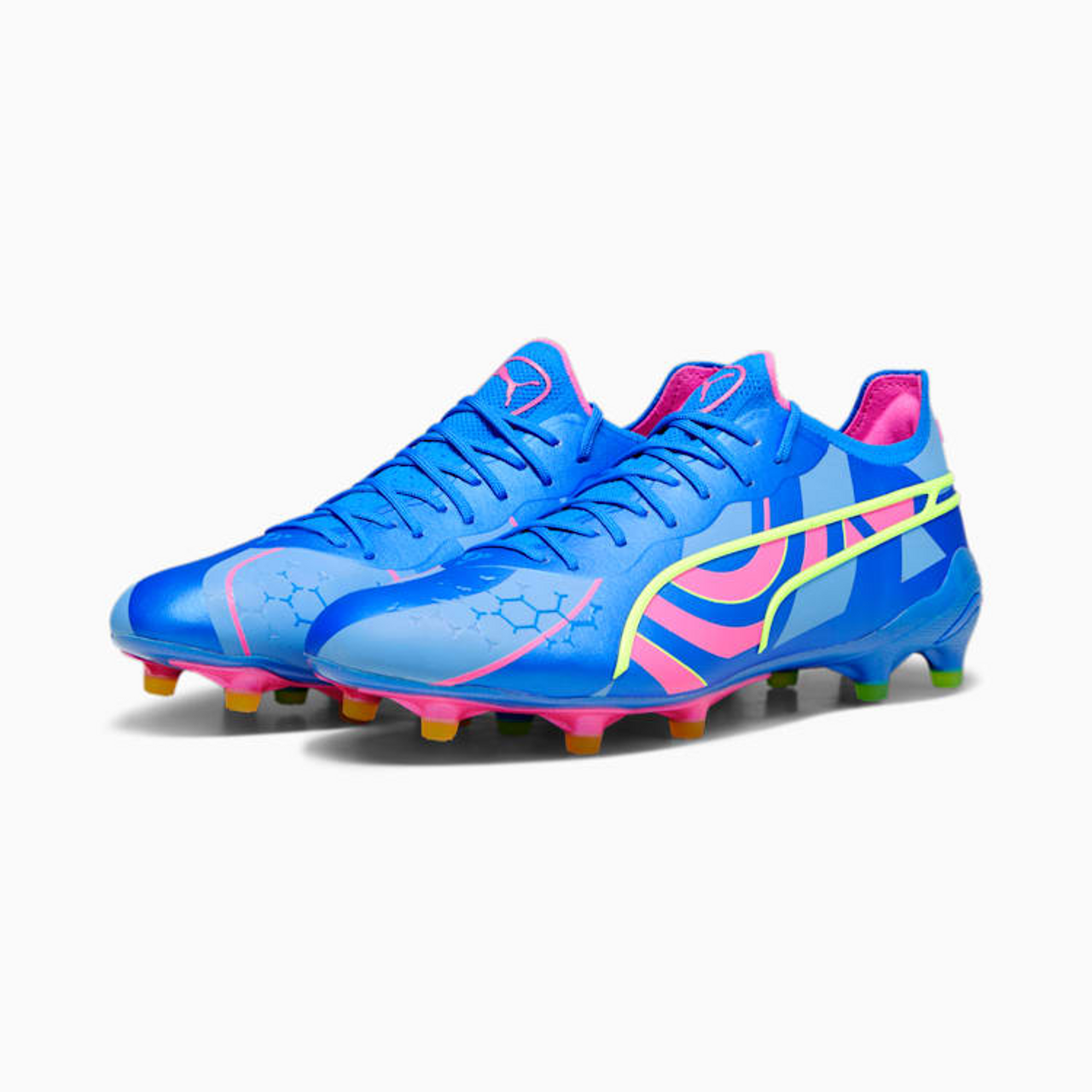 PUMA KING ULTIMATE ENERGY FG/AG 藍色 仿真草地/草地足球鞋 (特價貨品，不設退換)