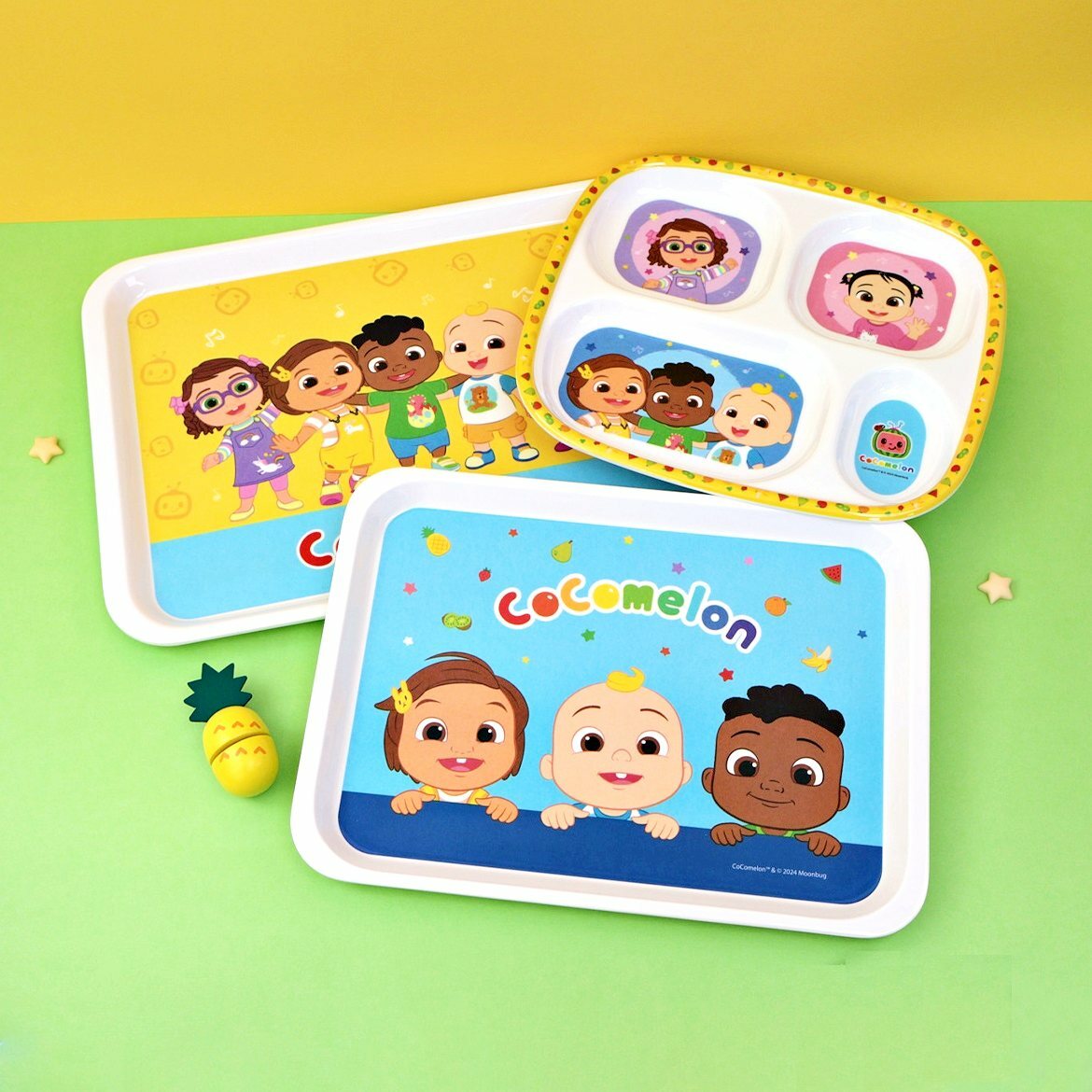 Cocomelon托盤(中)(科學瓷)