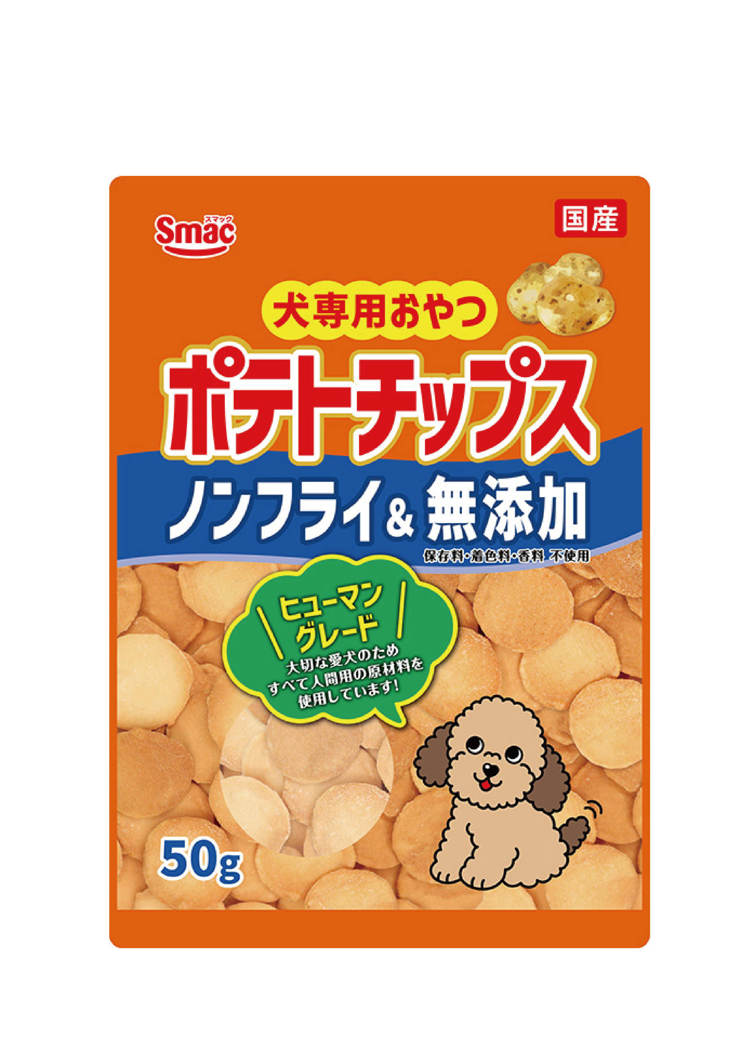 日本「日の味」SMACK  無添加犬用薯片 50g
