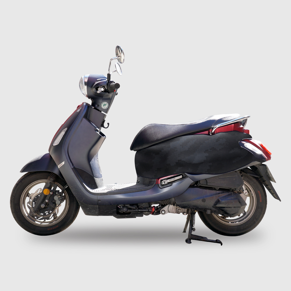 SYM FIDDLE 125/150｜雙面車身防刮保護套【低調暗黑數位迷彩】