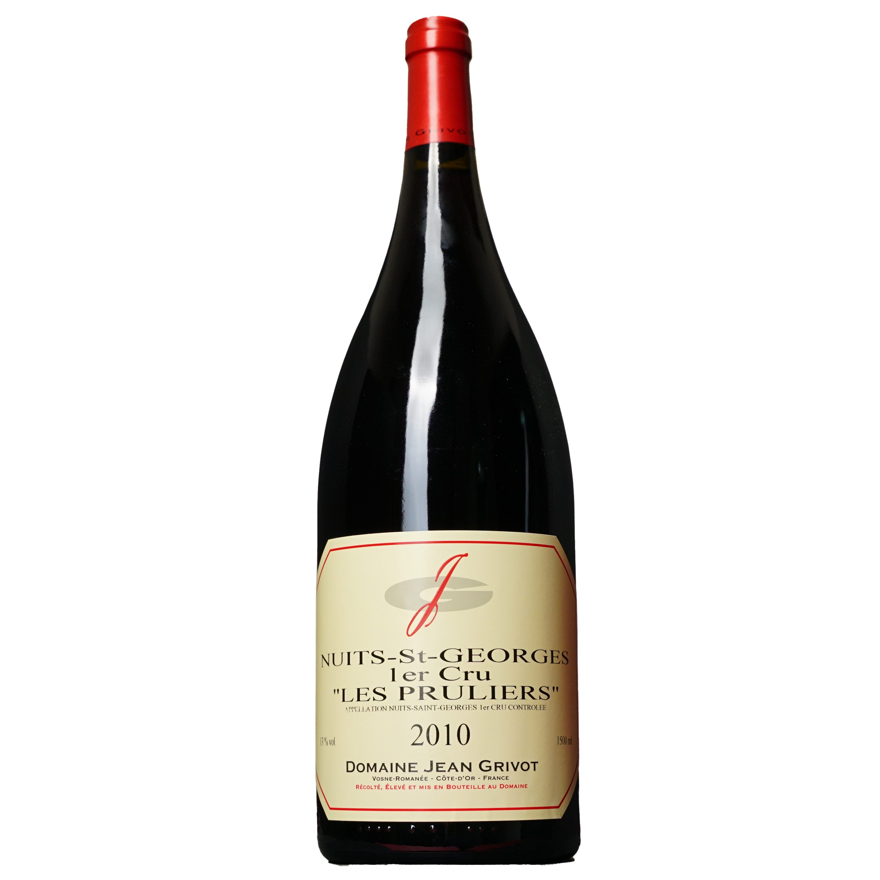 Jean Grivot Nuits-Saint-Georges 1er Cru Les Pruliers 2010 (RP92) (1500ml)