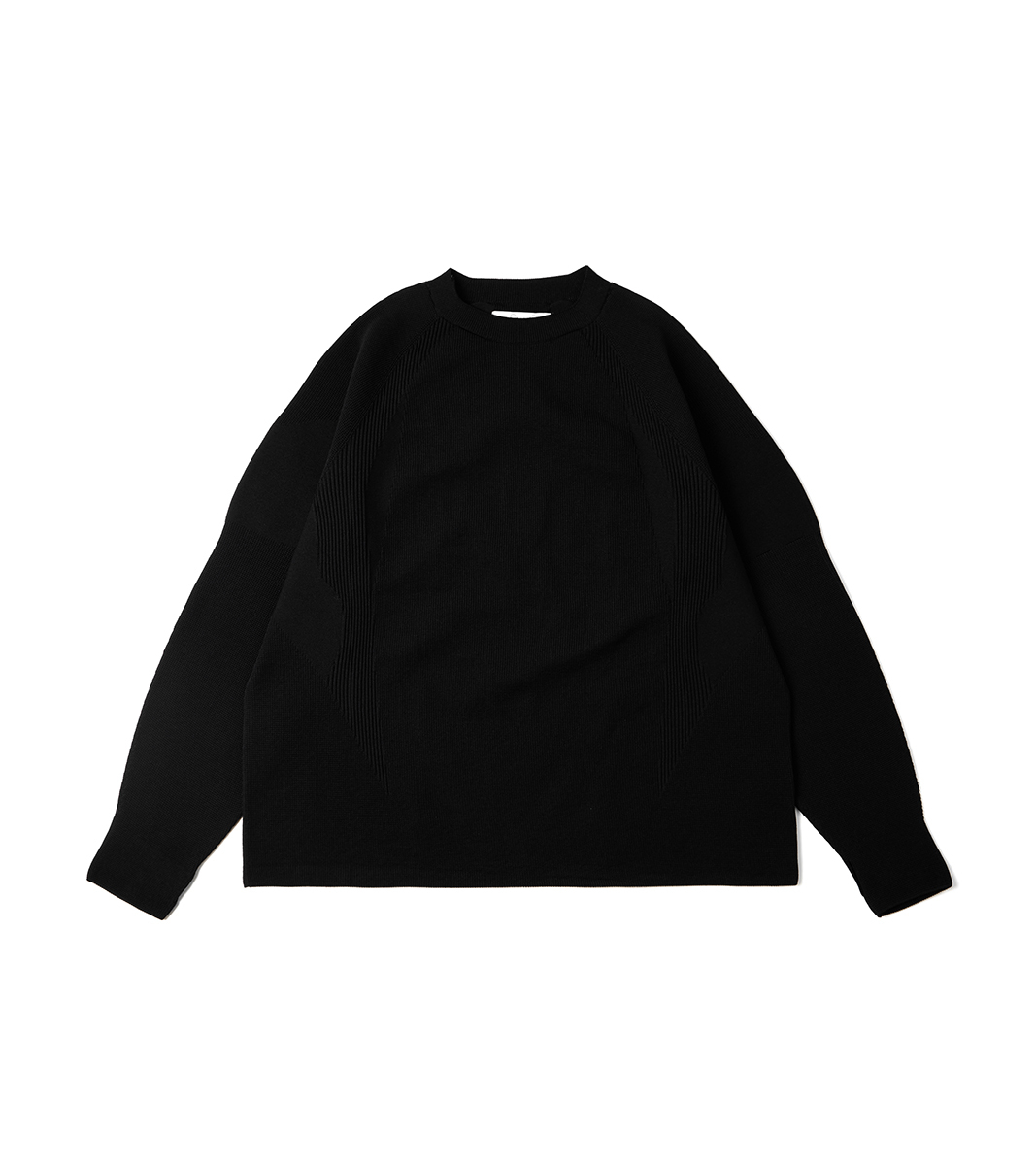 nozzle quiz® / WHOLEGARMENT sweater - 黑色