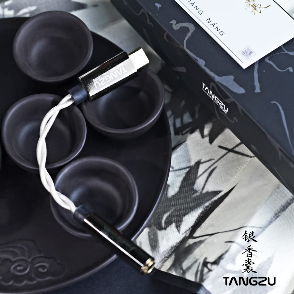 唐族銀香囊 3.5mm – Type C便攜解碼轉接線