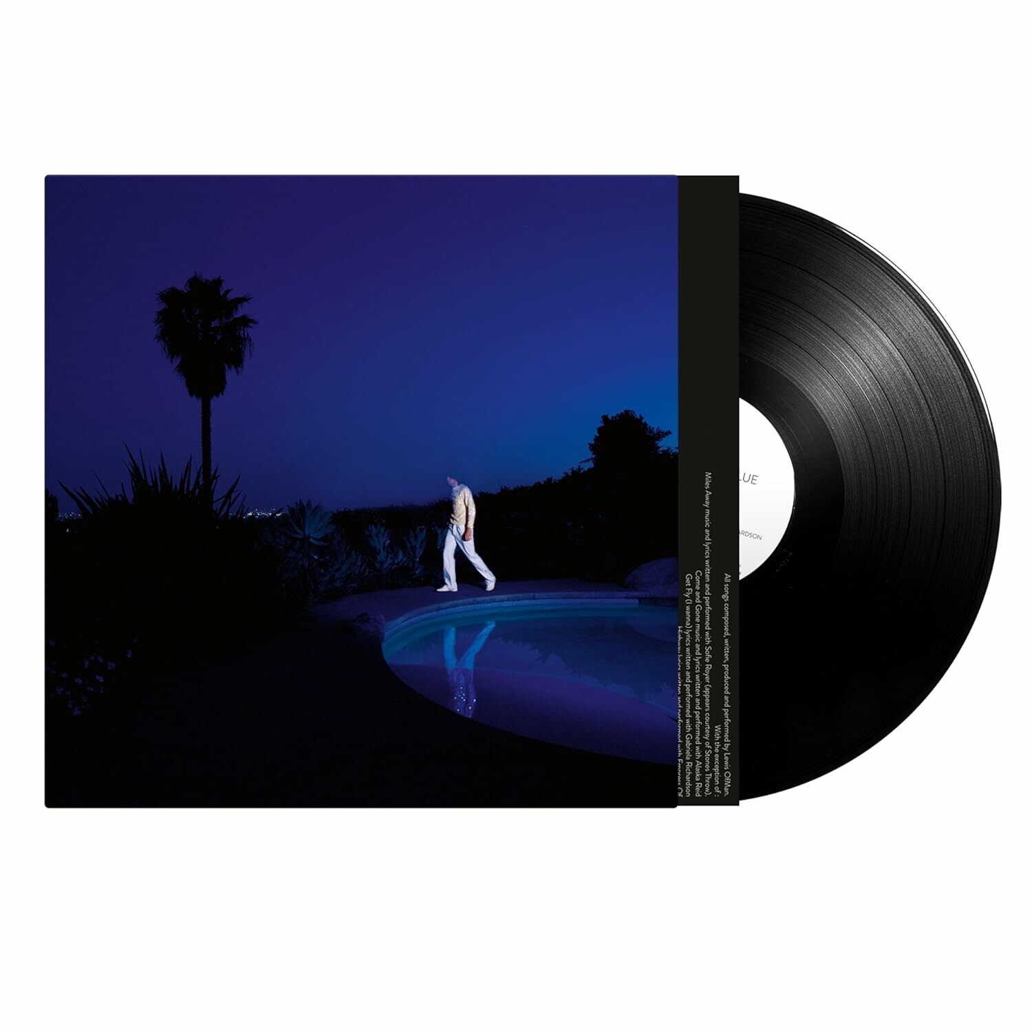 Lewis OfMan《Cristal Medium Blue》（LP）