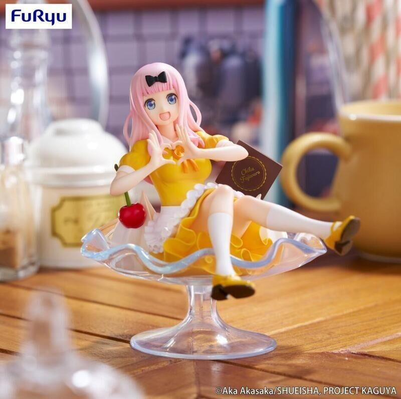 FuRyu 代理版 景品 輝夜大人 愛是戰爭之初吻 SP 藤原千花 聖代ver.