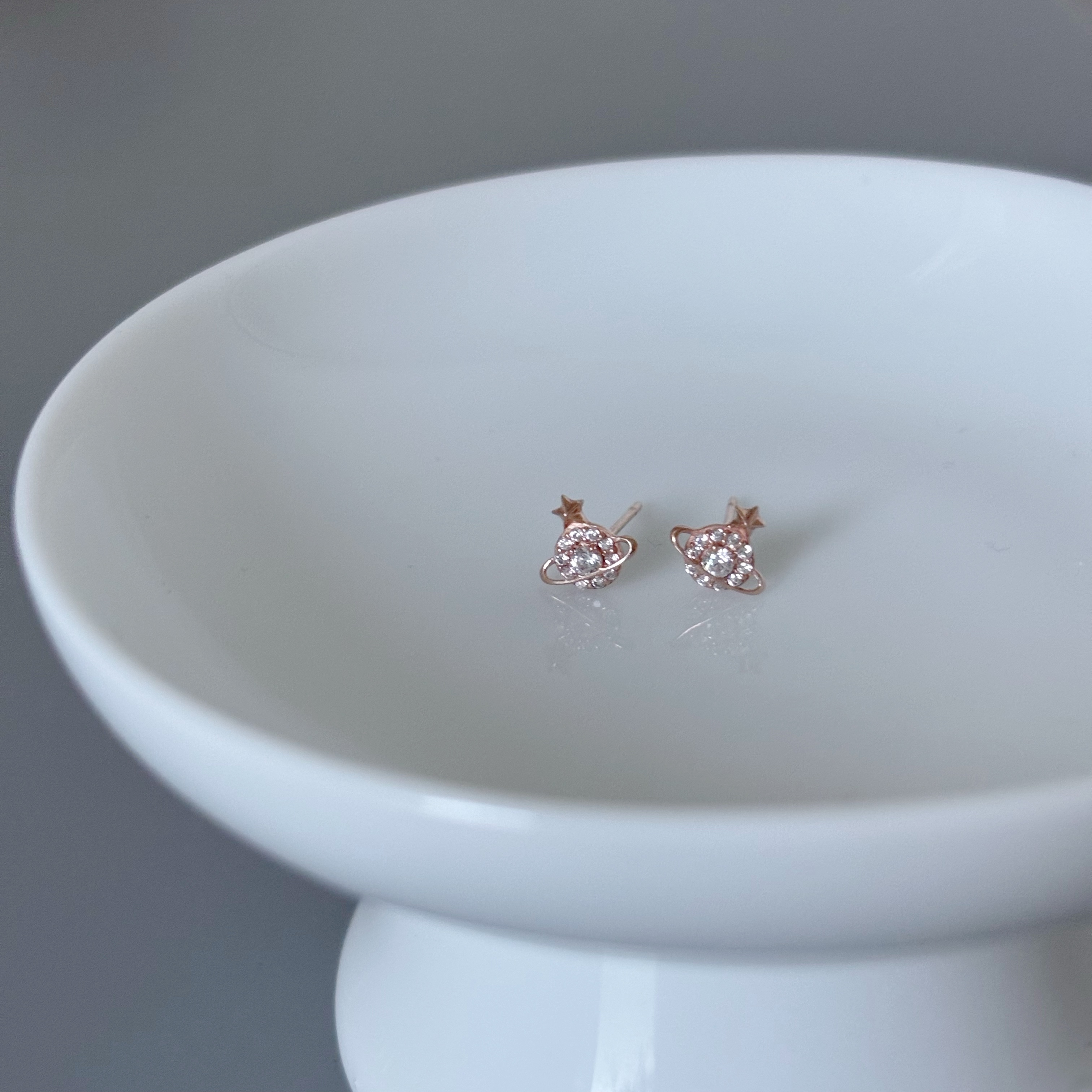 10K星球碎鑽耳環