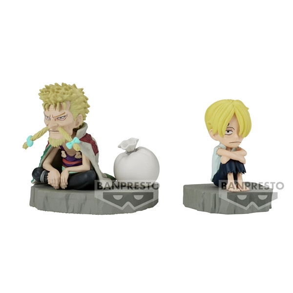 BANPRESTO 代理版 景品 航海王 WCF LOG STORIES 香吉士&哲普