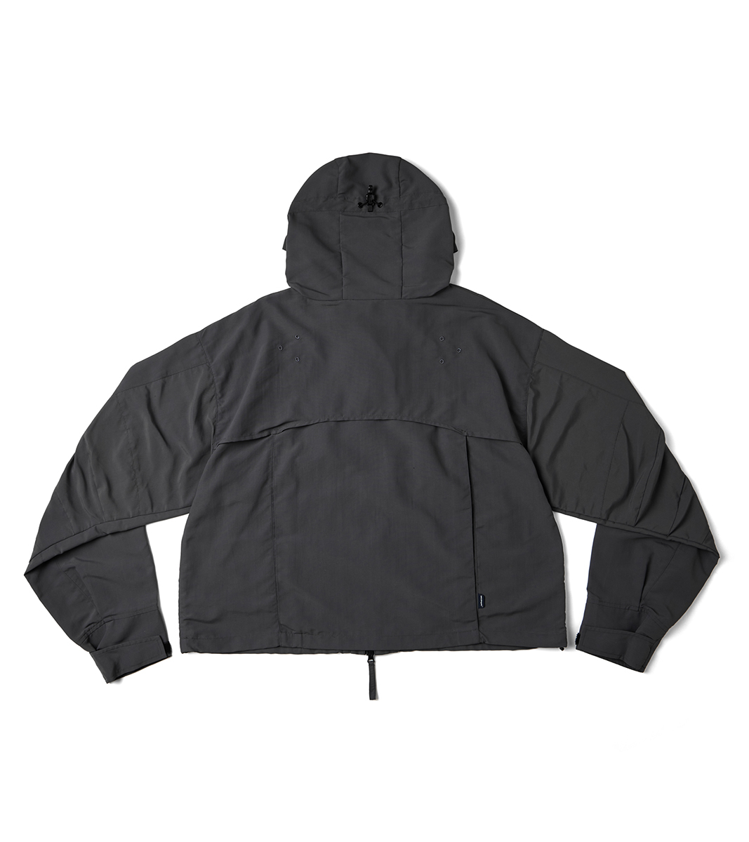 nozzle quiz® / Convert Wind-stopper jacket - 鐵灰