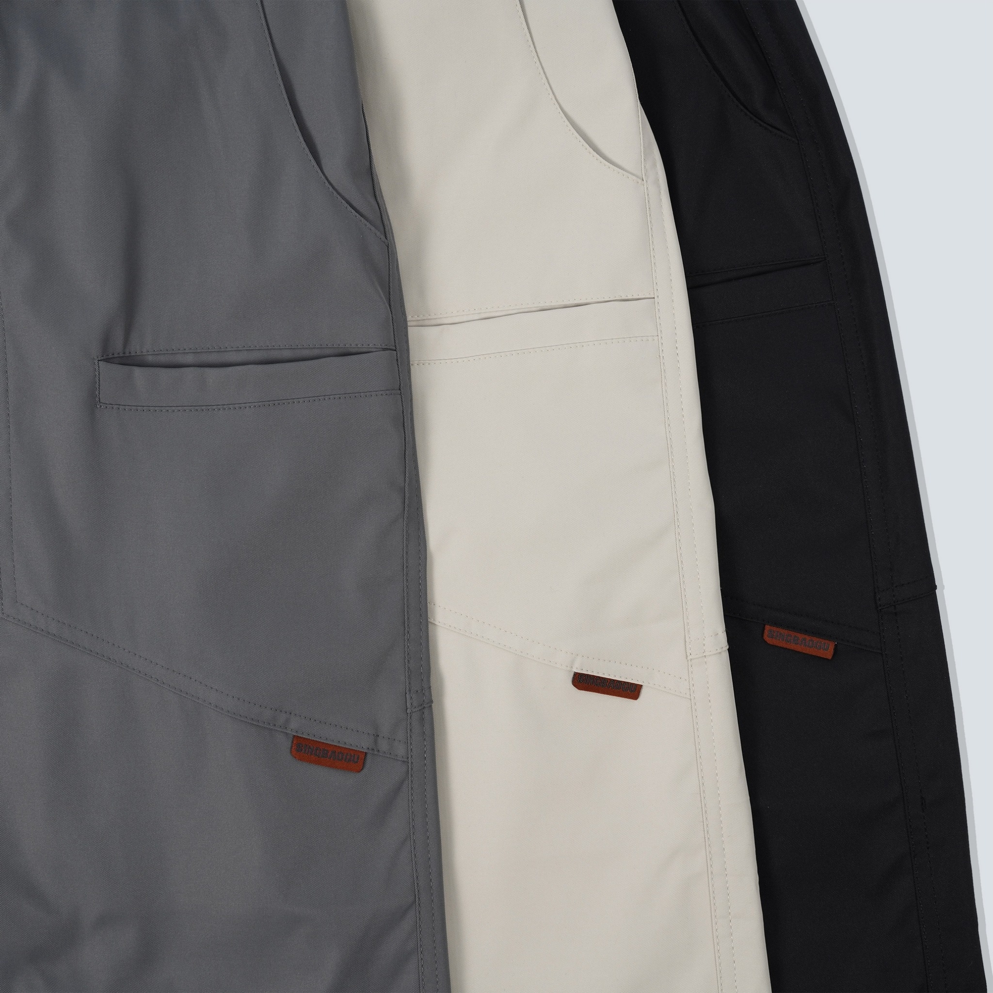 SBG 三防立體多剪裁寬鬆長褲 SB1017