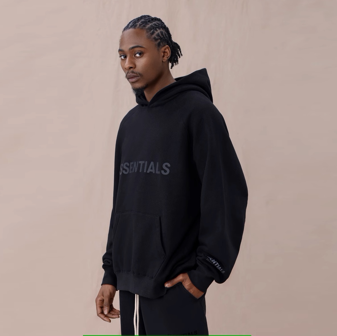 ESSENTIALS FOG FEAR OF GOD 內刷毛 基本款 基本字體 基本Logo 連帽上衣 帽T 帽TEE ESS1977807