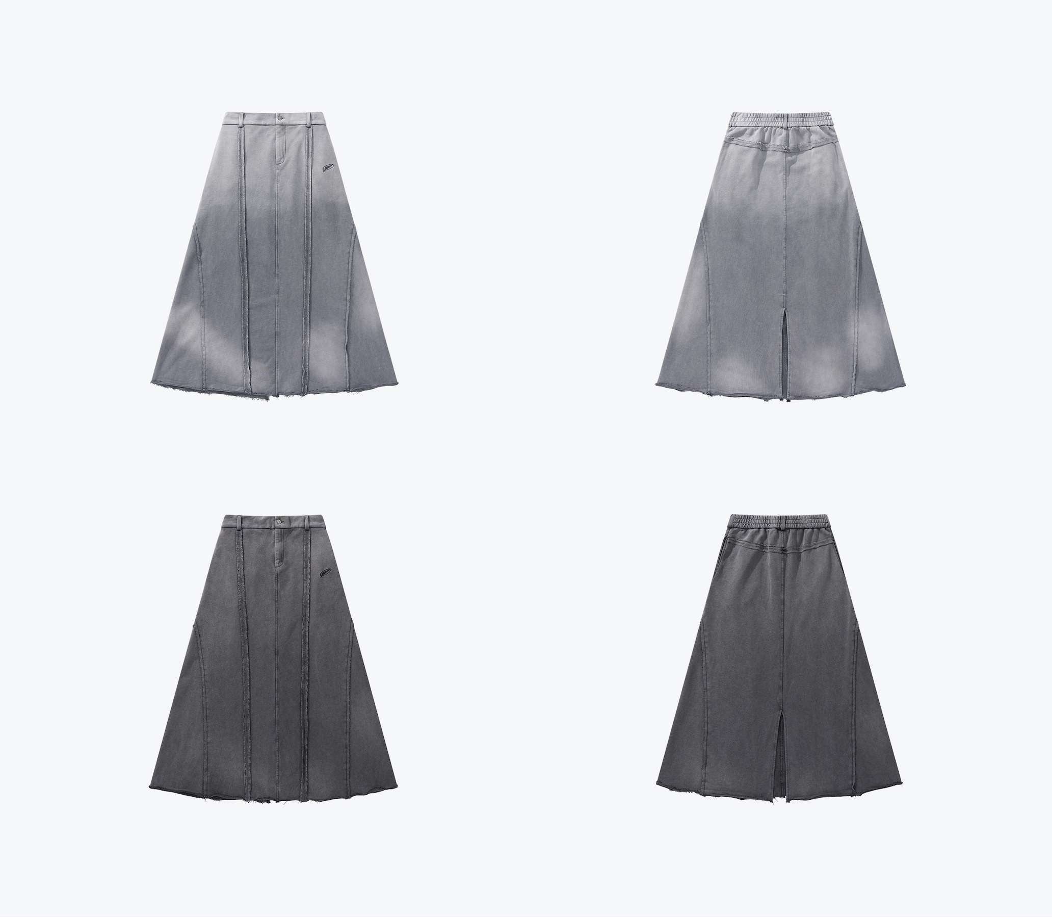 [現貨] Sense Mermaid Slit Sweat Skirt  | L24-51