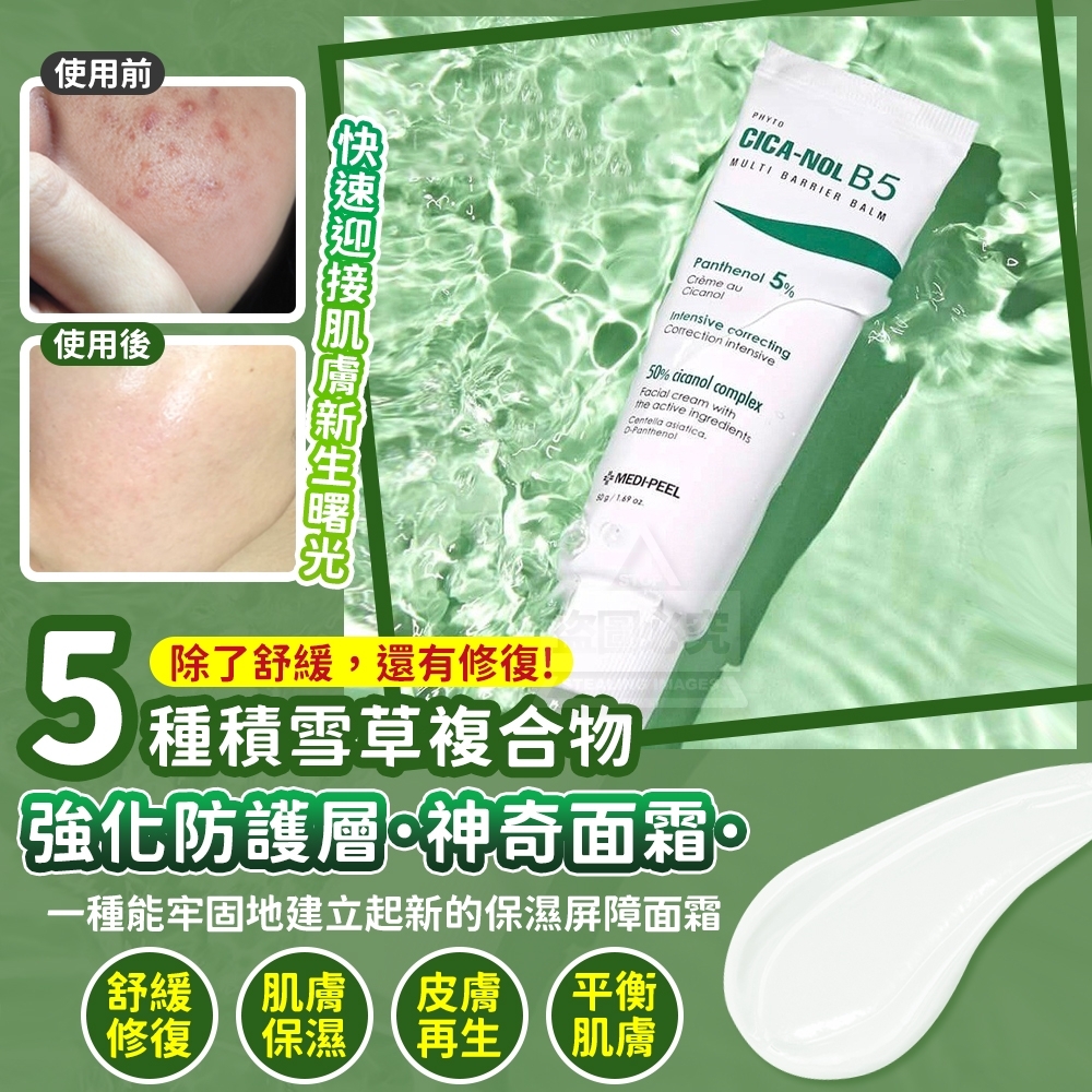 【MEDI-PEEL】積雪草B5+ 全面修護霜